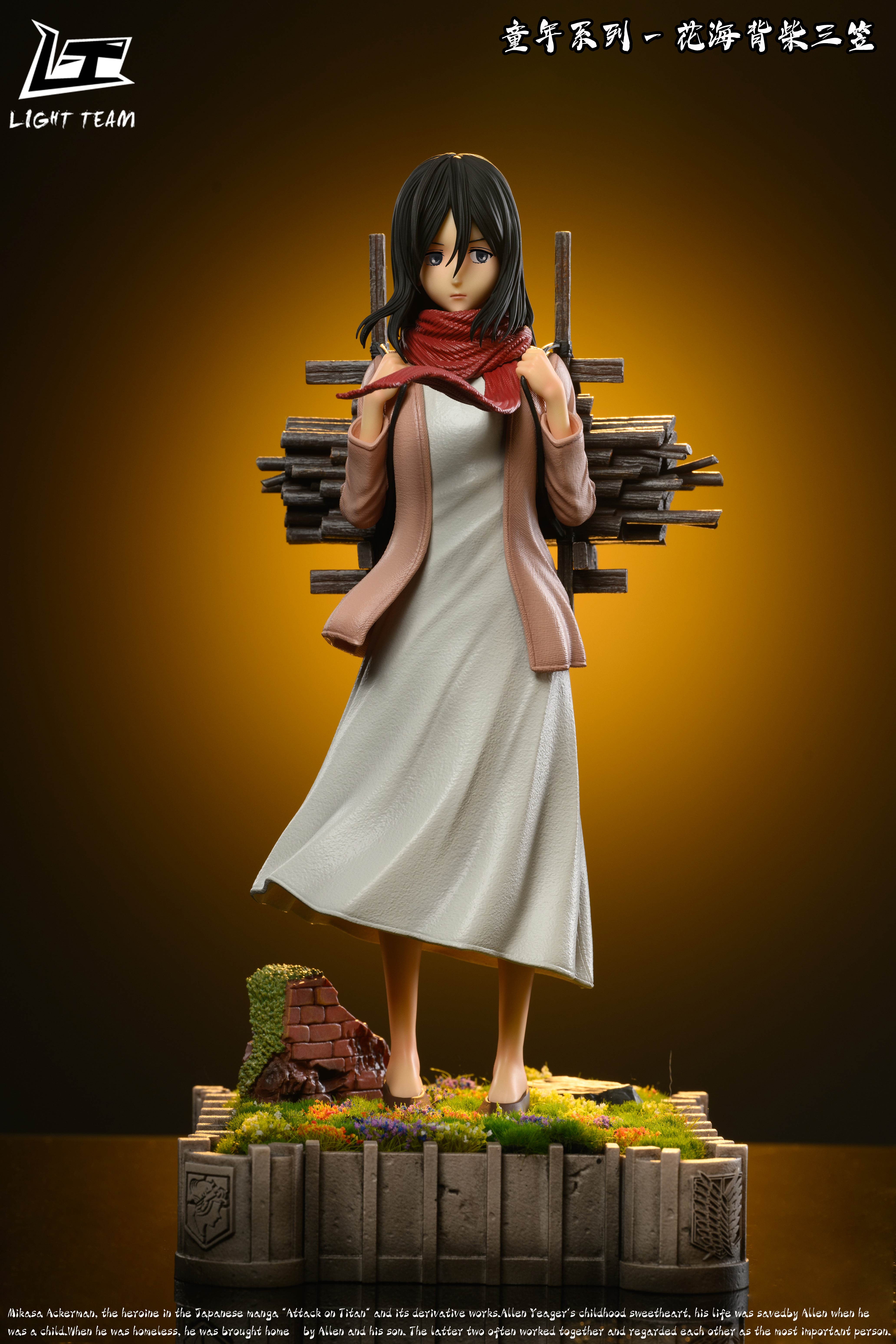PRE-ORDER Light Team studio - ATTACK ON TITAN - Mikasa 1/6 Statue(GK)
