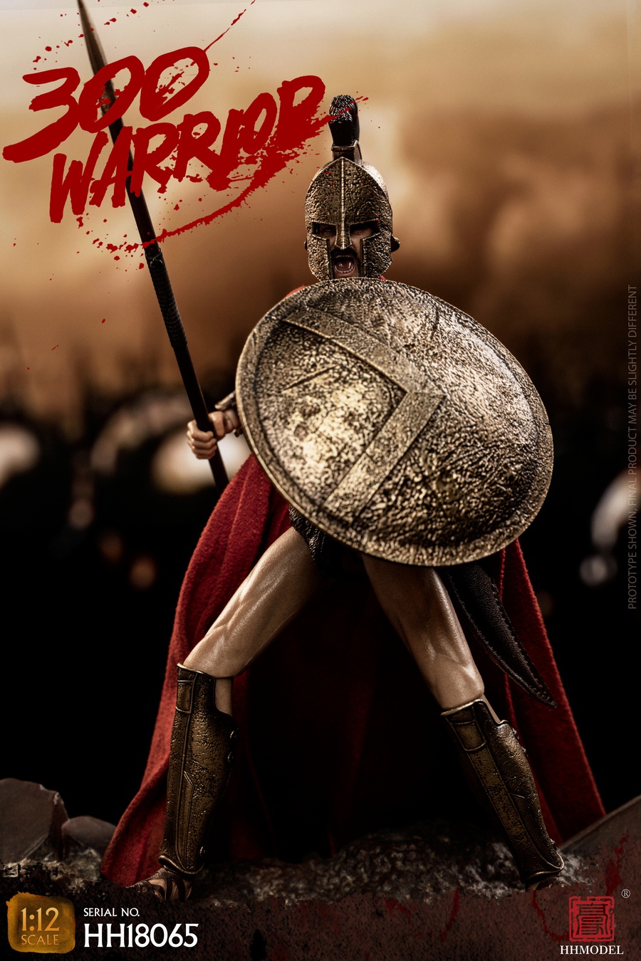 PRE-ORDER HHMODEL Studio Sparta Warriors (HH180651/12 Action Figure