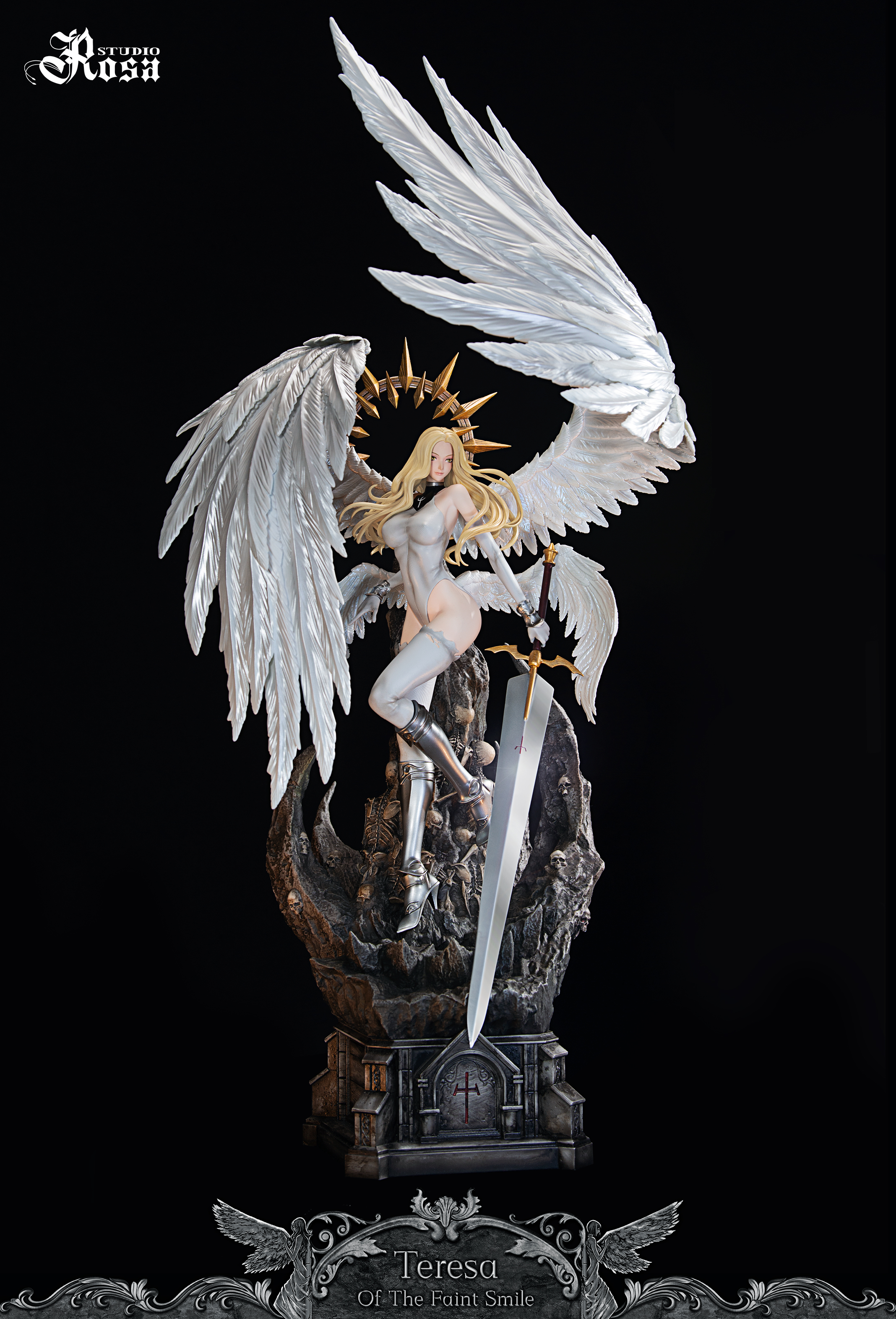 PRE-ORDER Rosa Studio Claymore Anime Rhapsody Series Teresa Statue(GK) (Adult 18+)