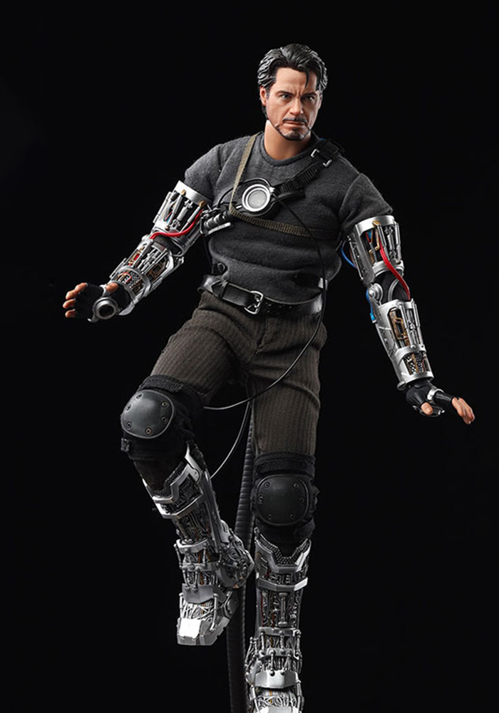 【IN Stock】M-STUDIOS MS008 1/6 Tony Stark Figure Model 12'' Male Soldier Action Body Full Set Toys for Collection