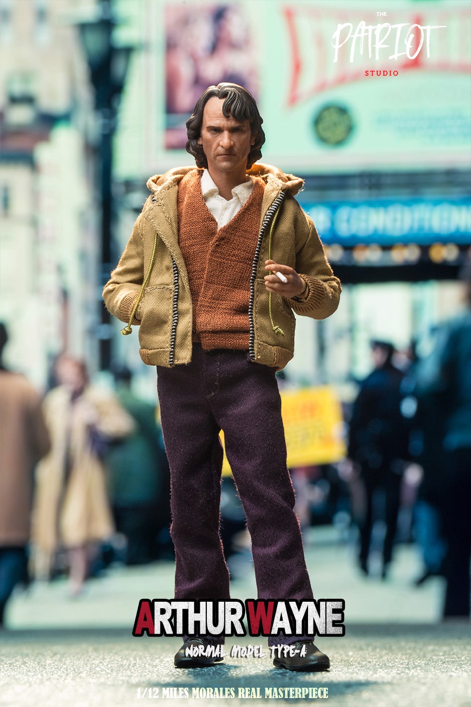 In-Stock Patriot Studio 1/12 Casual Wear Comedian Joker Action Figure