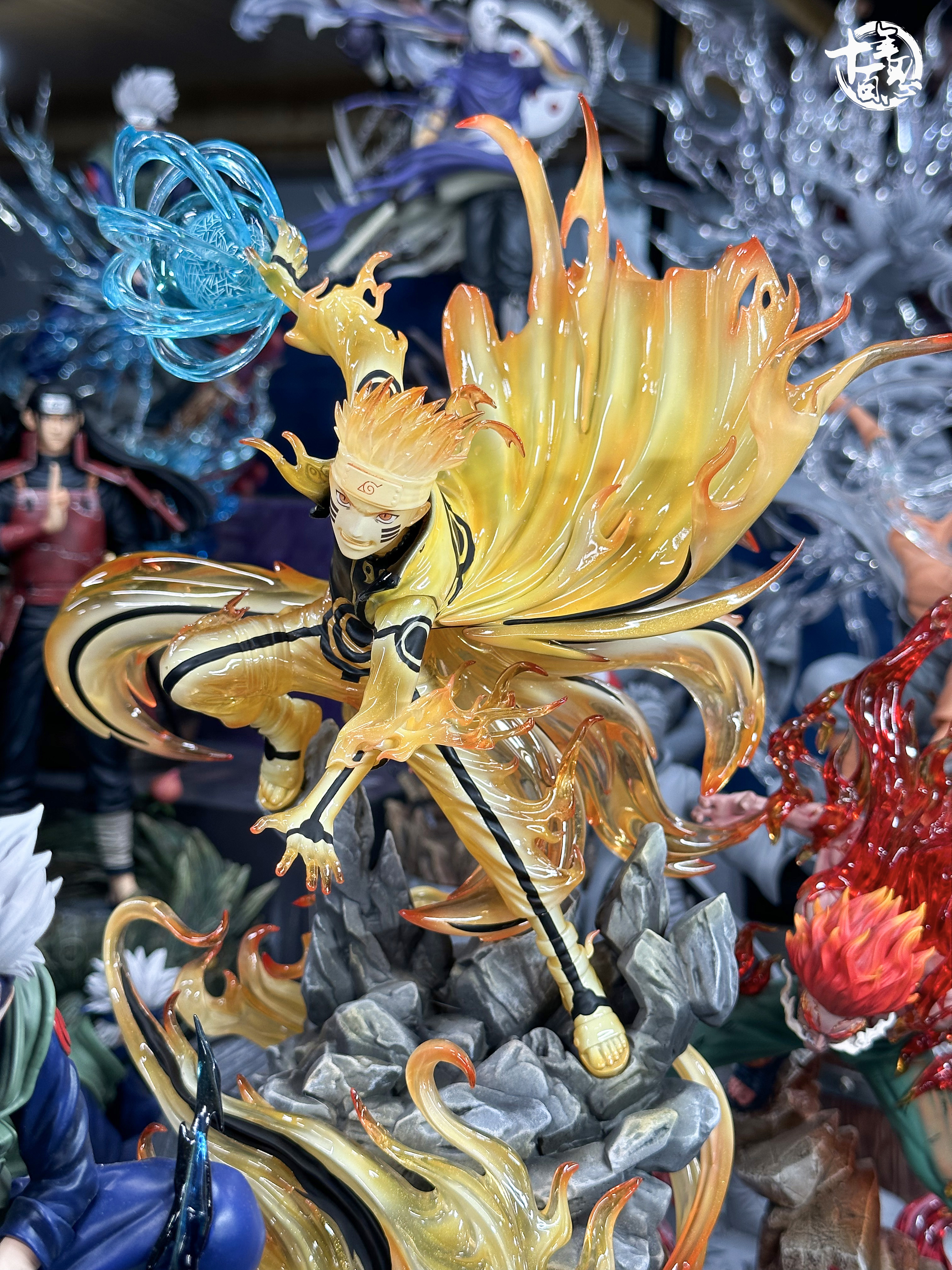 PRE-ORDER Shi Nian Bai Ren Studio - Naruto - Kurama Naruto Statue(GK)