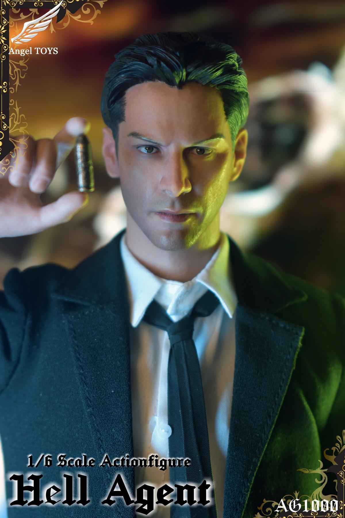 PRE - ORDER Agent TOYS Hell Agent Keanu Reeves AG1000 1/6 Action Figure