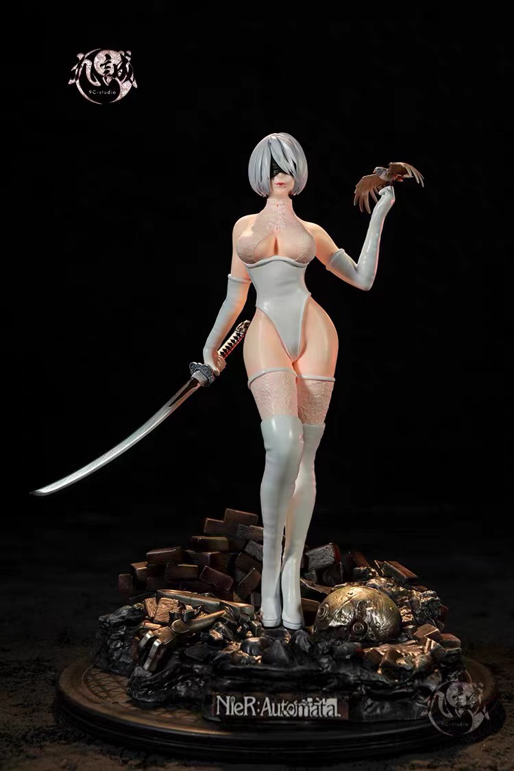 【Pre-order】1/4 Scale Wedding Suit YoRHa No.2 Type-B - NieR:Automata Resin Statue - JiuCheng