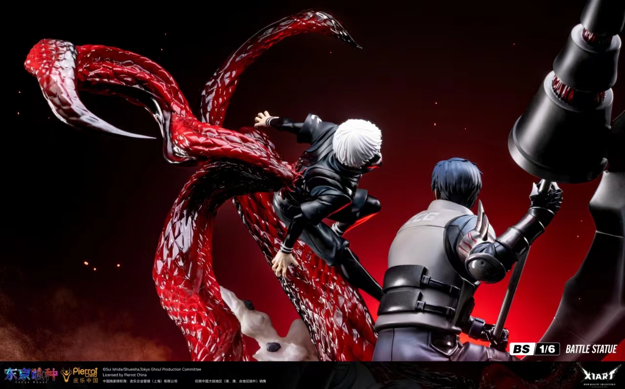 PRE-ORDER X1ART Studio - Tokyo Ghoul - OWL with NFC Chips – Licensed Kaneki Ken VS A-1/6 Scale Resin Statue(GK)