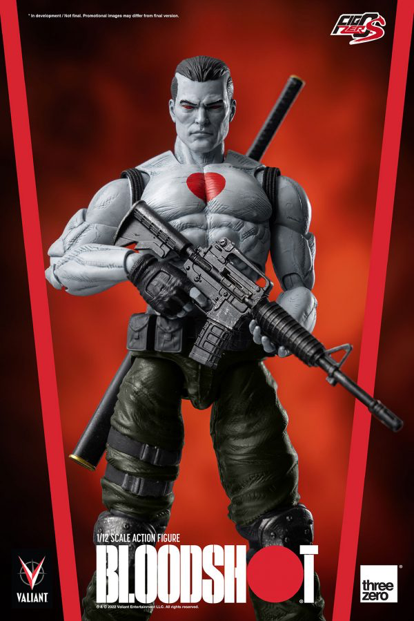 【Pre-order】Threezero 3Z01810W0 1/12 warrior FigZero S Bloodshot Blood spatter