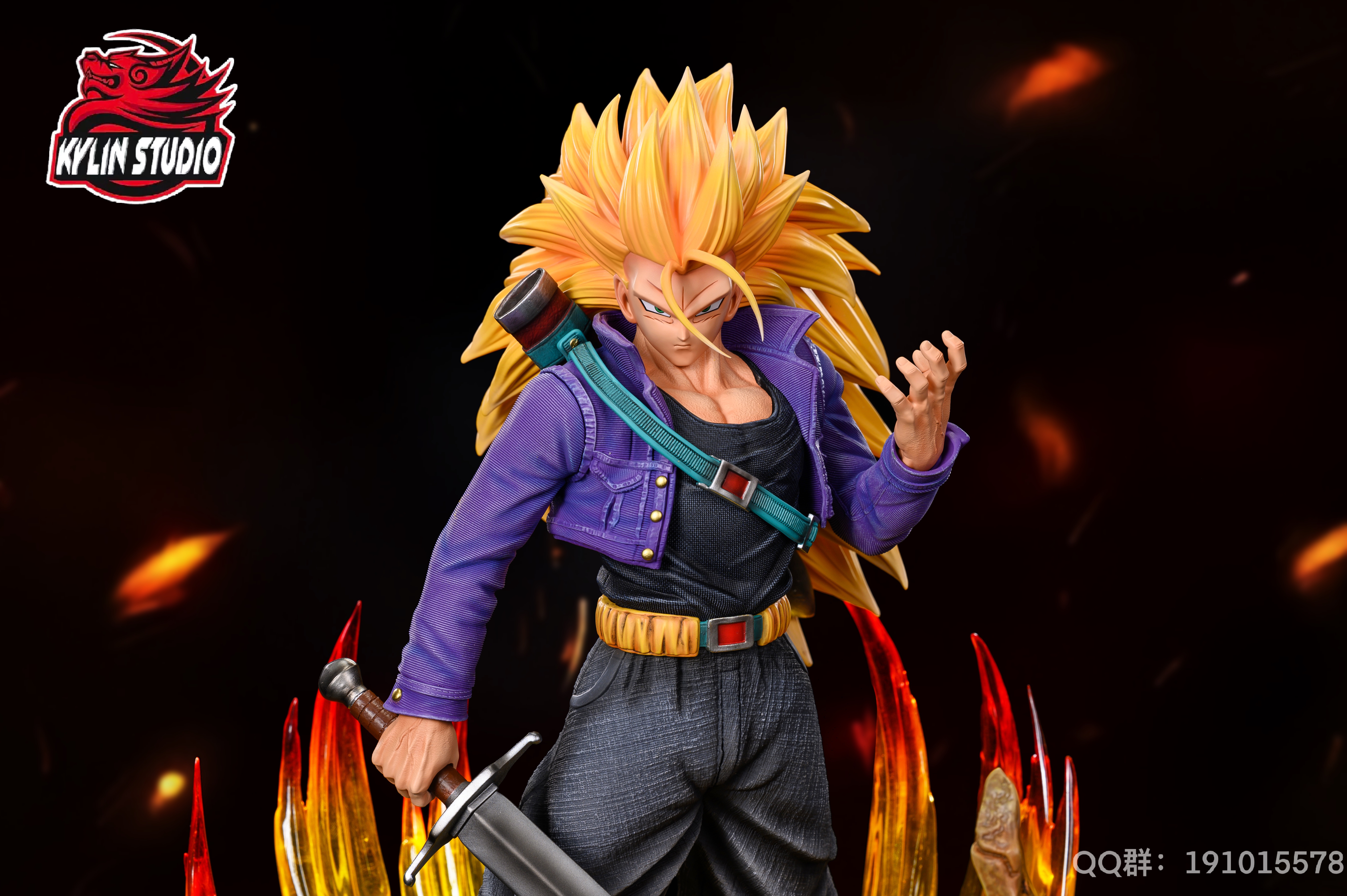 PRE-ORDER Kylin Studio - DRAGON BALL - Trunks 1/6 & 1/4 Statue(GK)