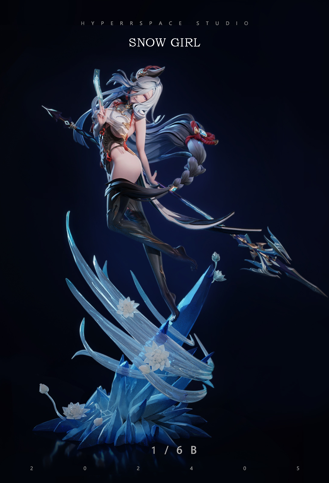 HyperSpace Studio - Genshin Impact Shenhe 1/6 Statue(GK) (Adult 18+)
