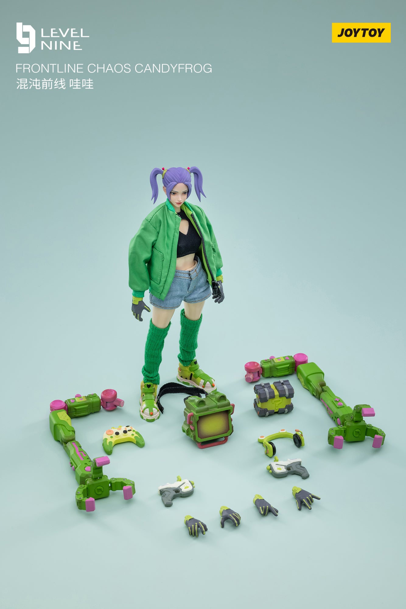 Pre-order 1/12 Scale of Frontline Chaos Wawa Action Figure by JOYTOY Level 9
