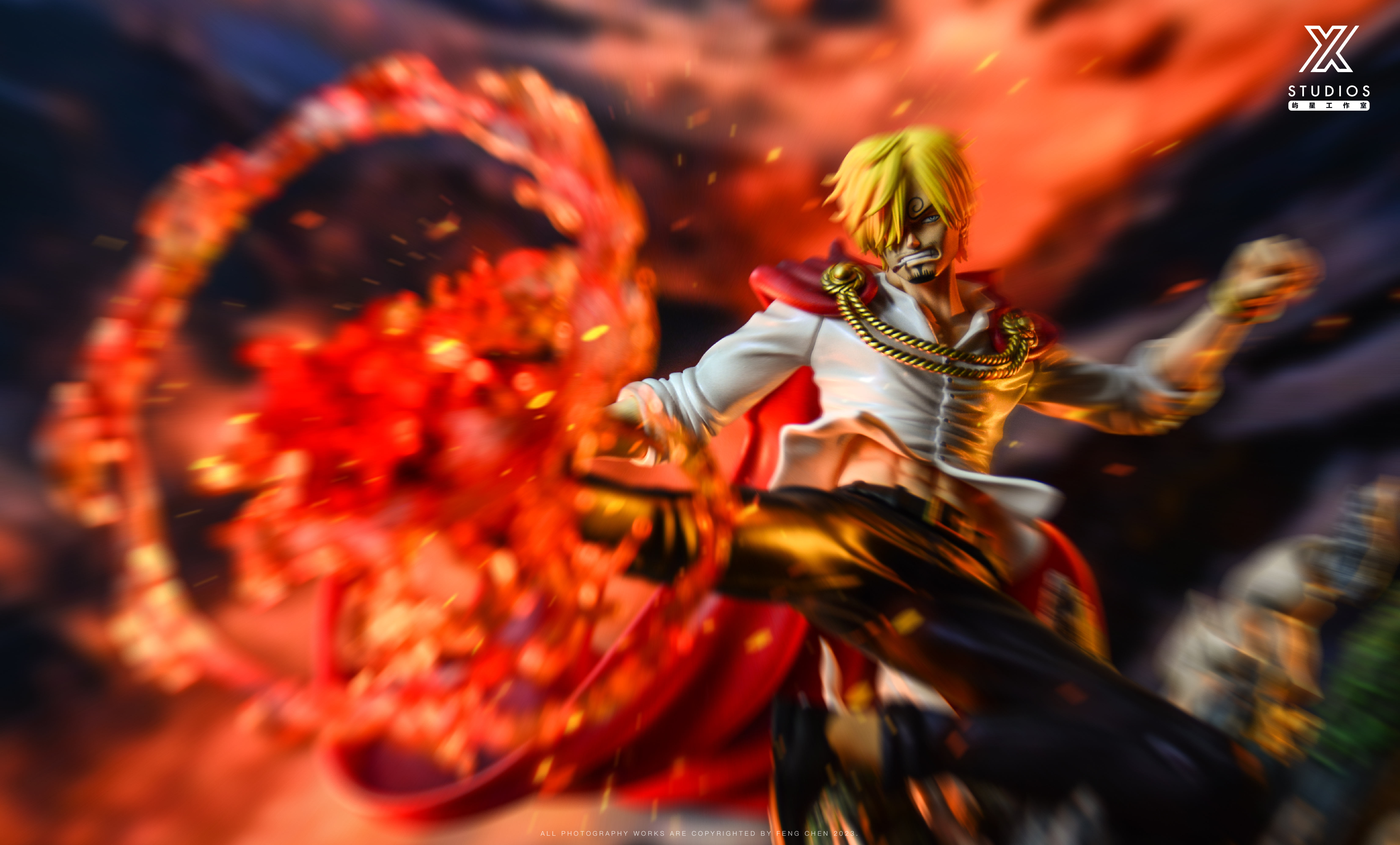 PRE-ORDER YuXing Studio - One Piece Resonance #2 Concasse Sanji POP Statue(GK)