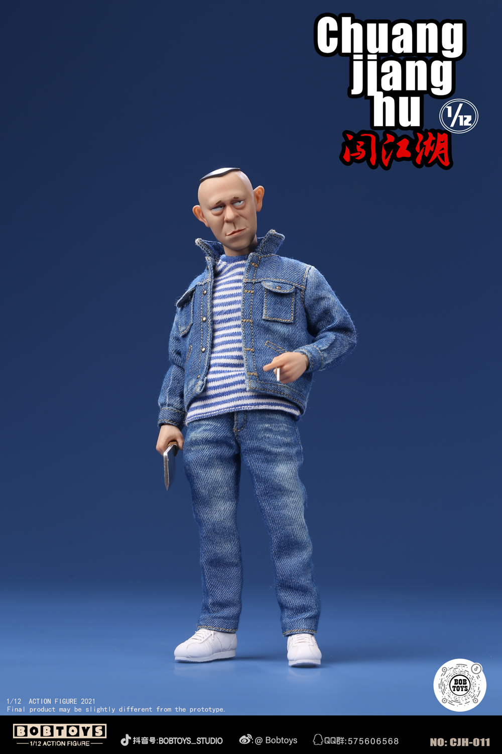 PRE-ORDER BOBTOYS CHUANGJIANGHU Series Forth Bomb CJH-011 Ma Shuai 1/12 Action Figure