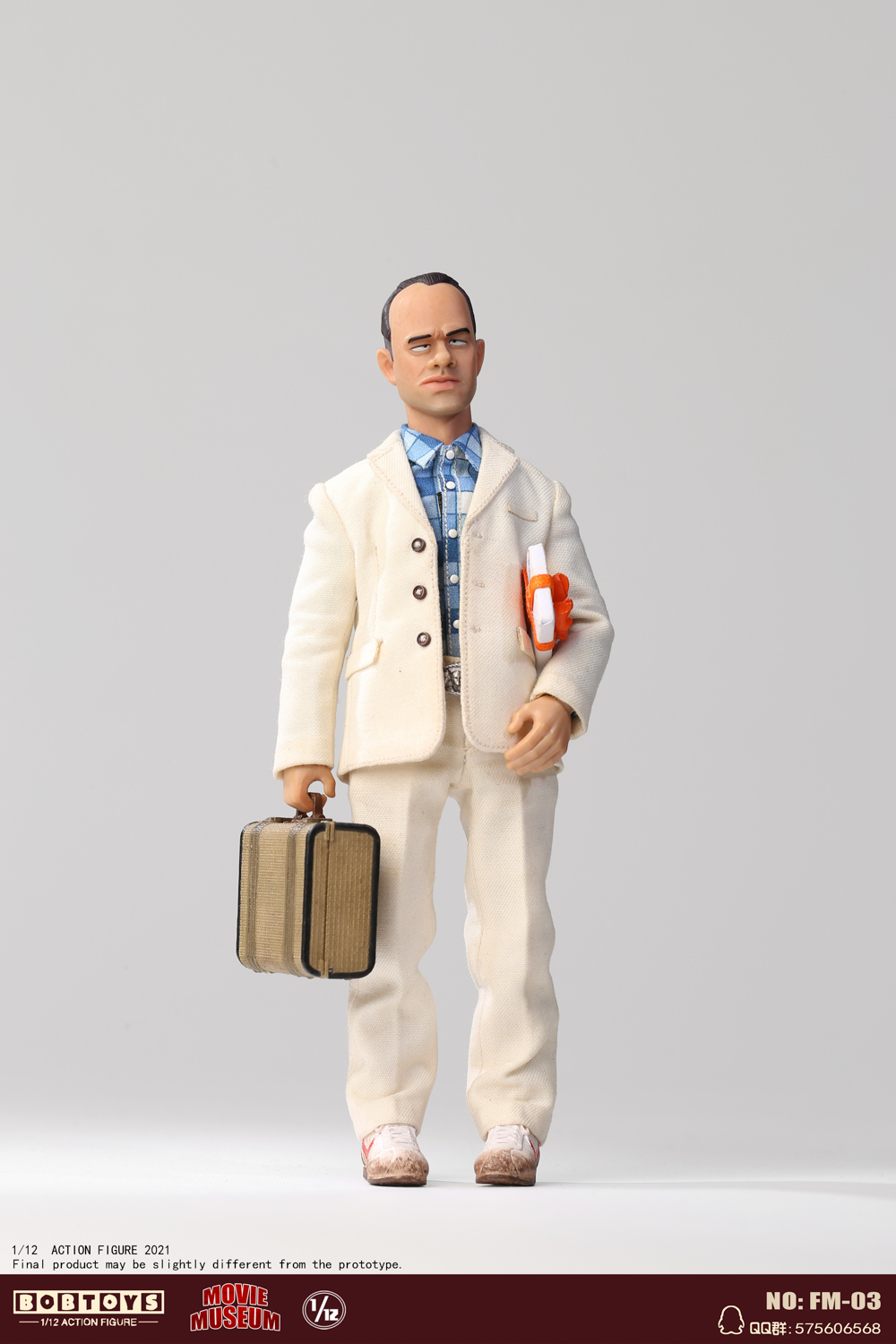 PRE-ORDER BOBTOYS 1/12 MOVIE MUSEUM Series Third bomb Mr. Nice Gump FM-03A/B Action Figure