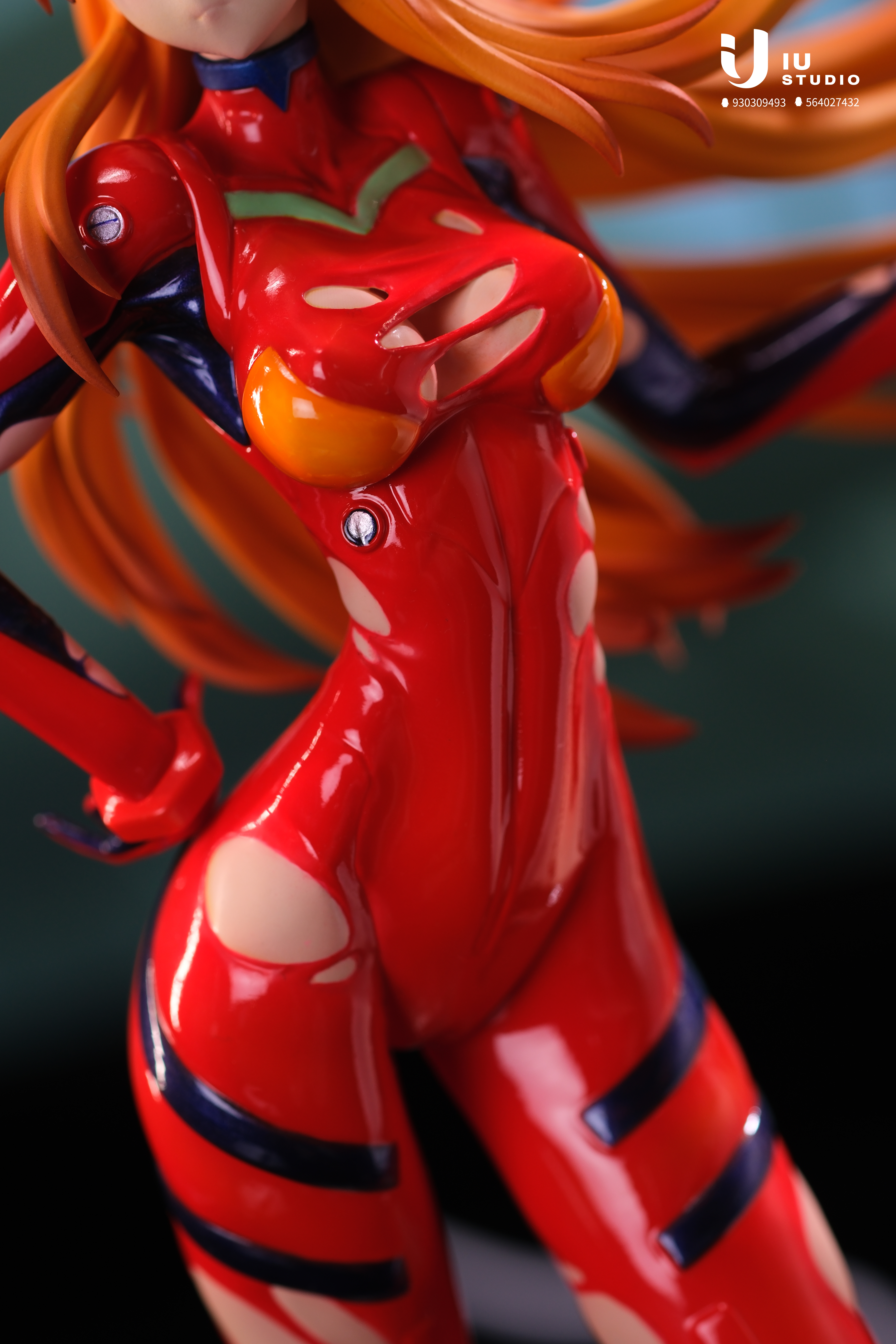 IU STUDIO - EVA - Asuka Langley Soryu with LED 1/6 Statue(GK) (Adult 8+)