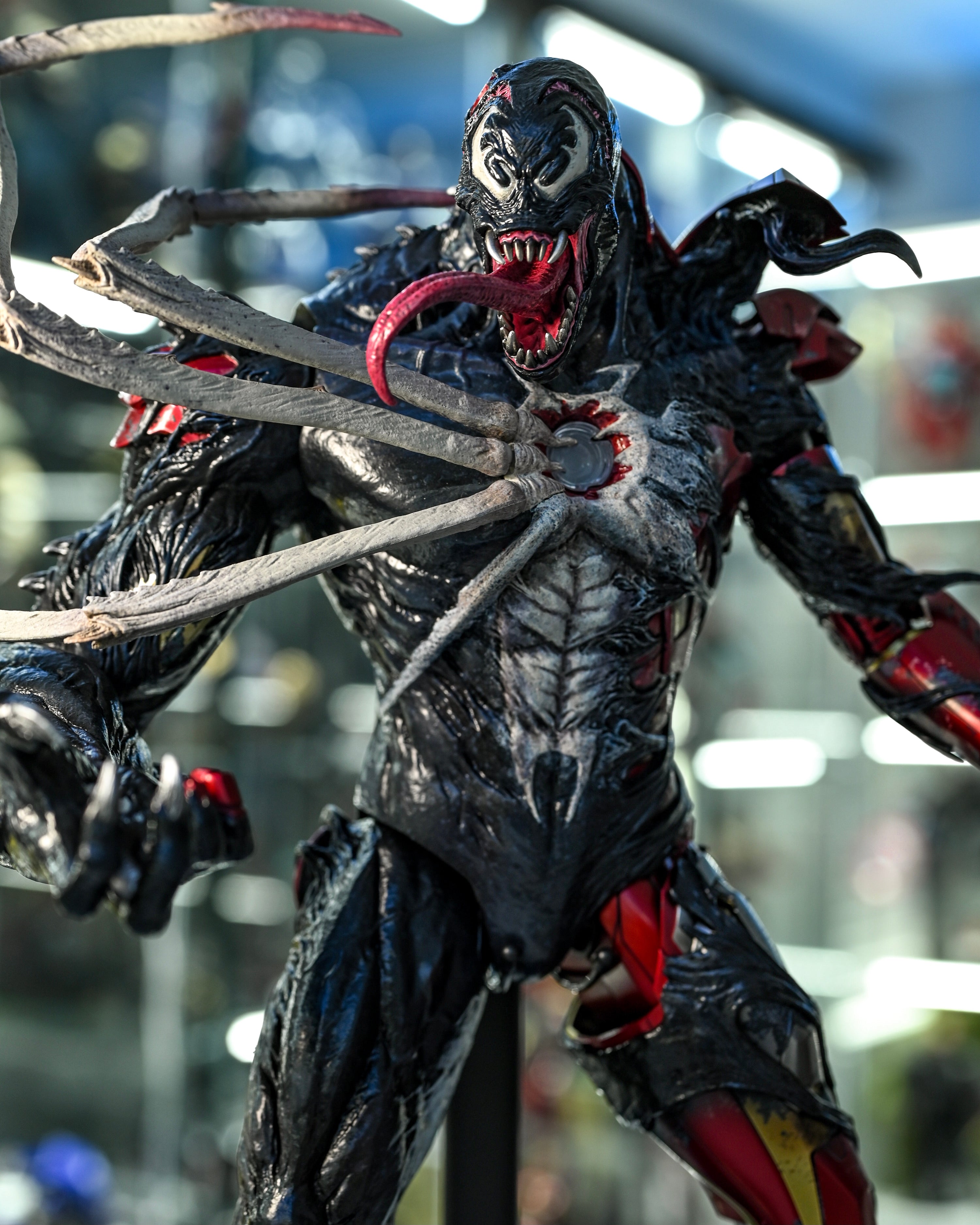【IN STOCK】Hot toys AC04 Marvel's Spiderman Maximum Venom Venomized Ironman 1/6 Scale Collectibles Figure