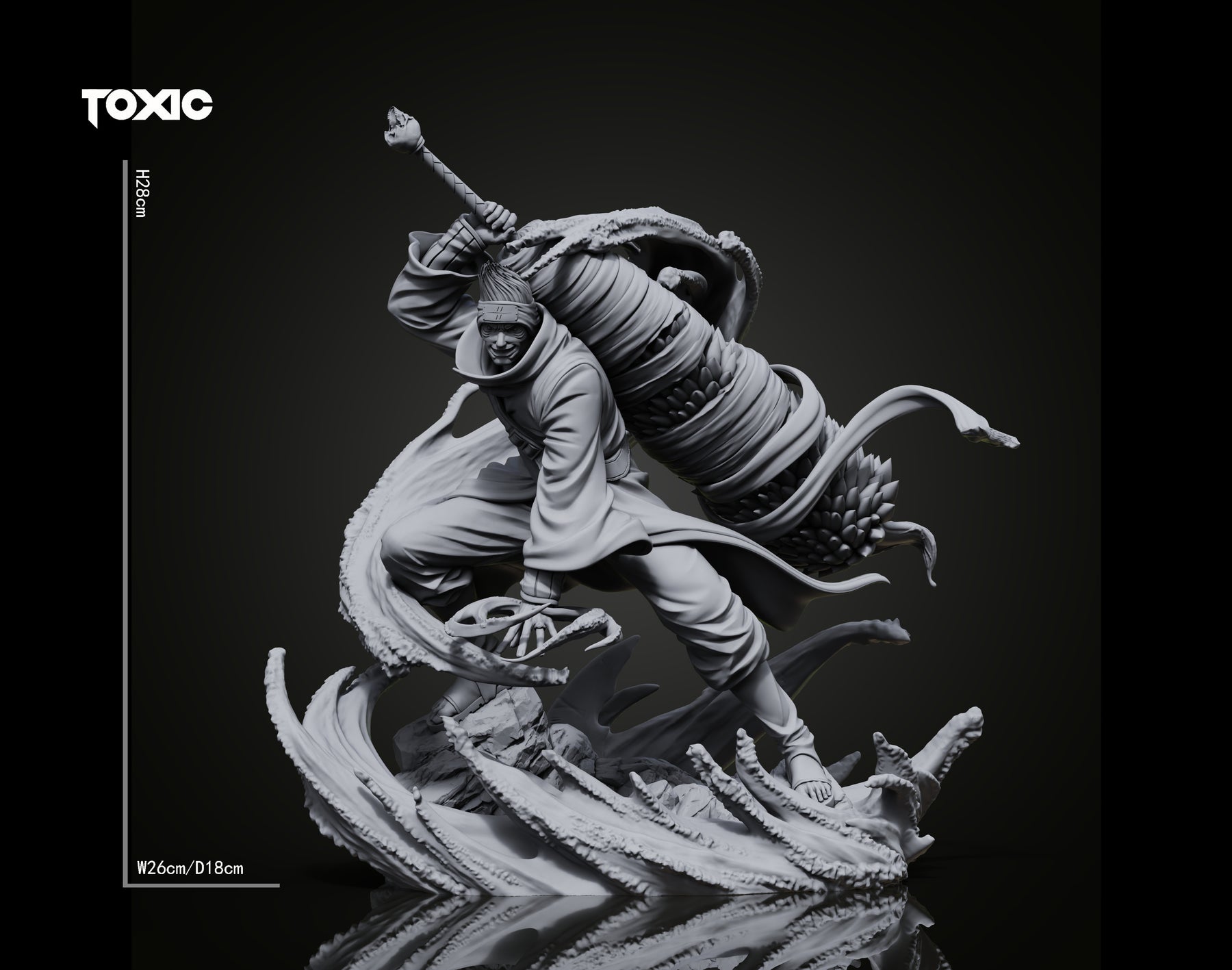 PRE-ORDER Toxic Studio - Naruto Akatsuki Kisame #2 Hoshigaki Kisame 1/6 Statue(GK)