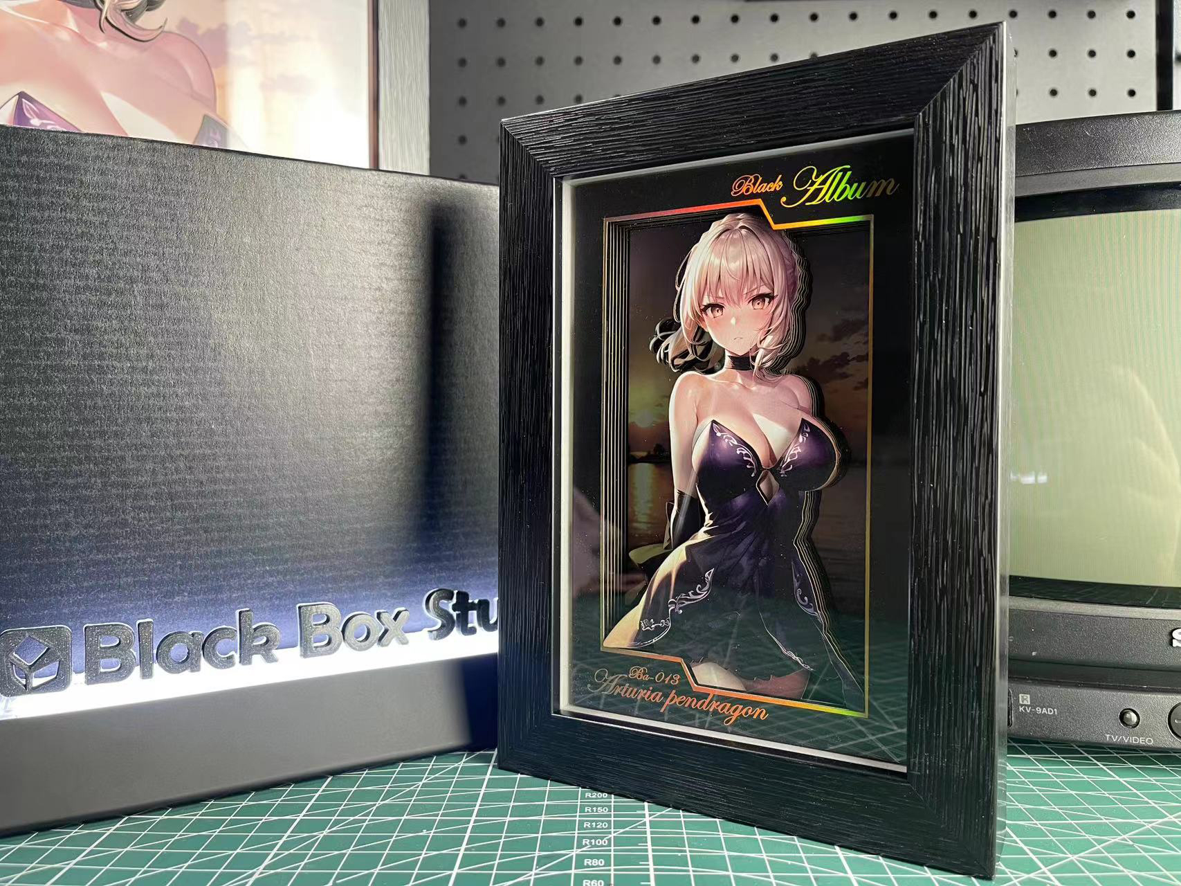IN-STOCK Black Box Studio - Fate/stay night - Decorative Painting of Altria Pendragon BA-013 & BBLG-006 Scene