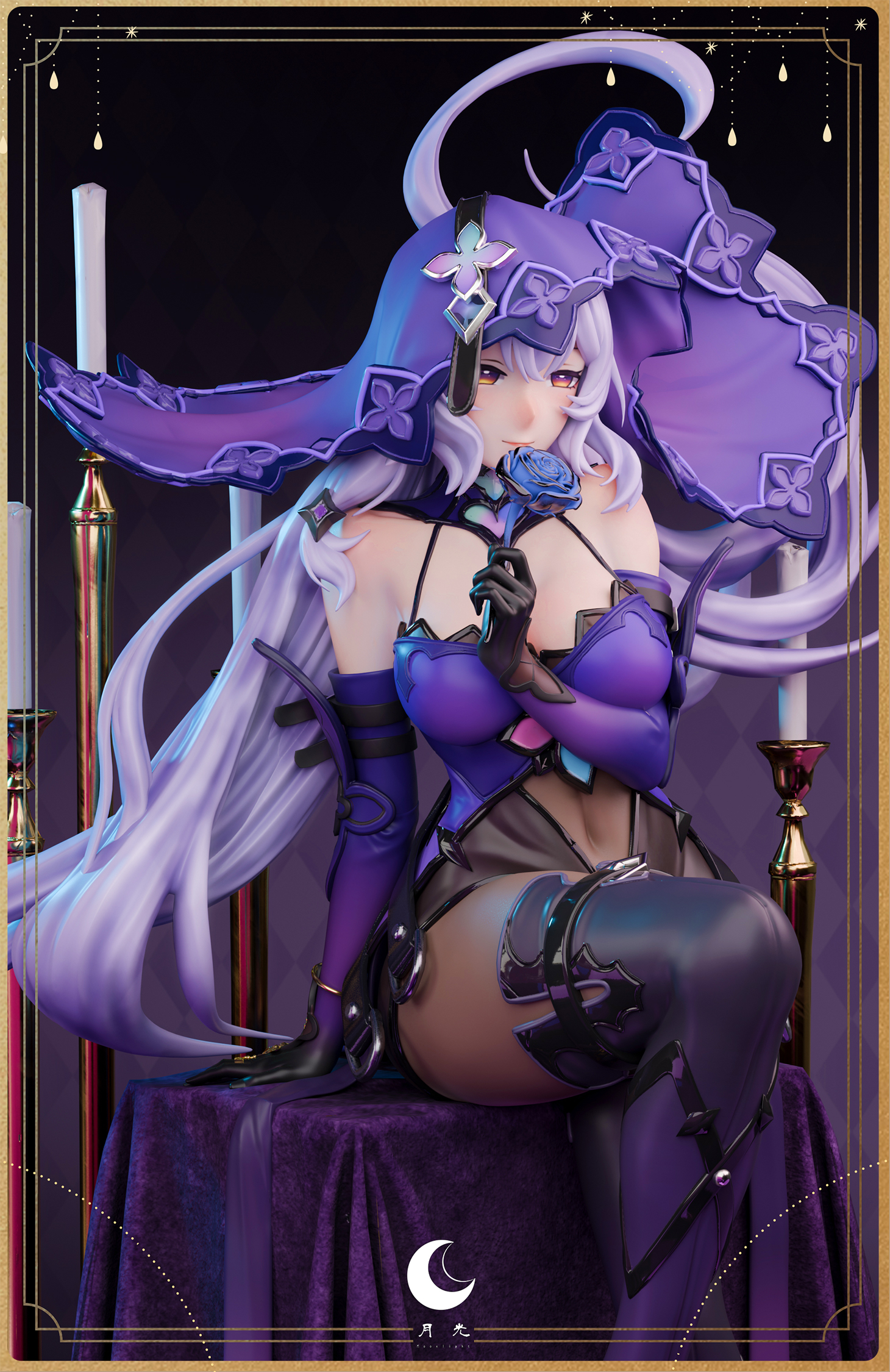 Moonlight Studio - Honkai: Star Rail Black Swan 1/6 Statue(GK) (Adult 18+)