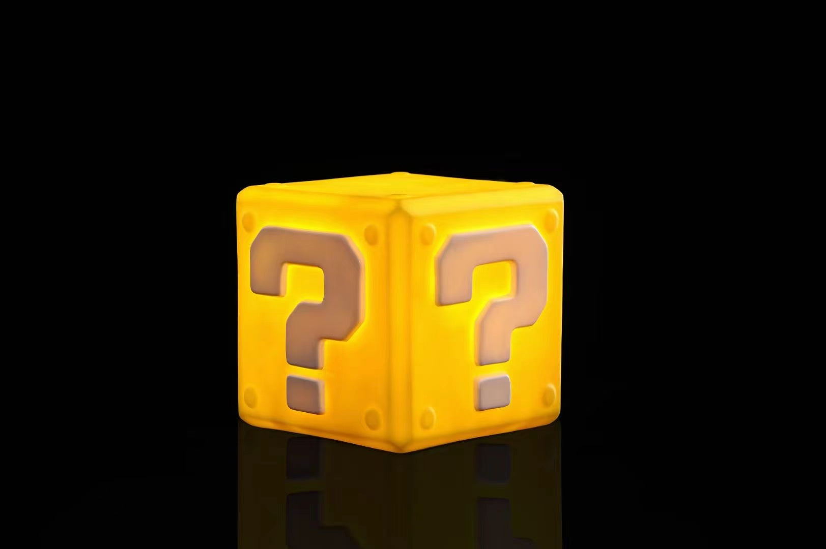 IN-STOCK Zi Ye Studio - Mario - Mark Block Night Light Statue(GK) Scene