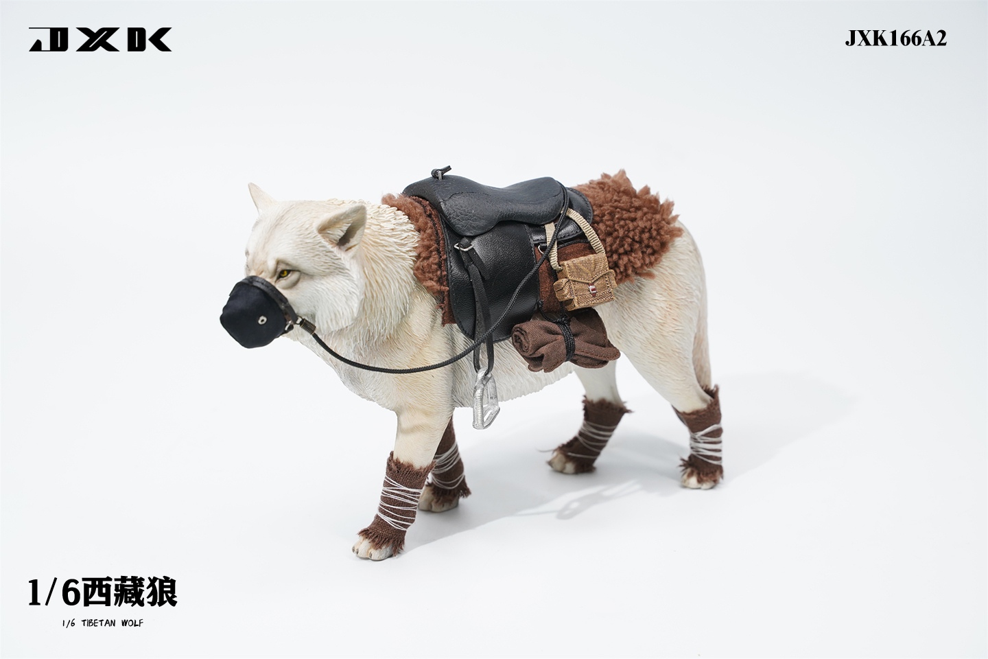 PRE-ORDER JXK Studio Tibetan Wolf (JXK166) Animal Model 1/6 Statue(GK)