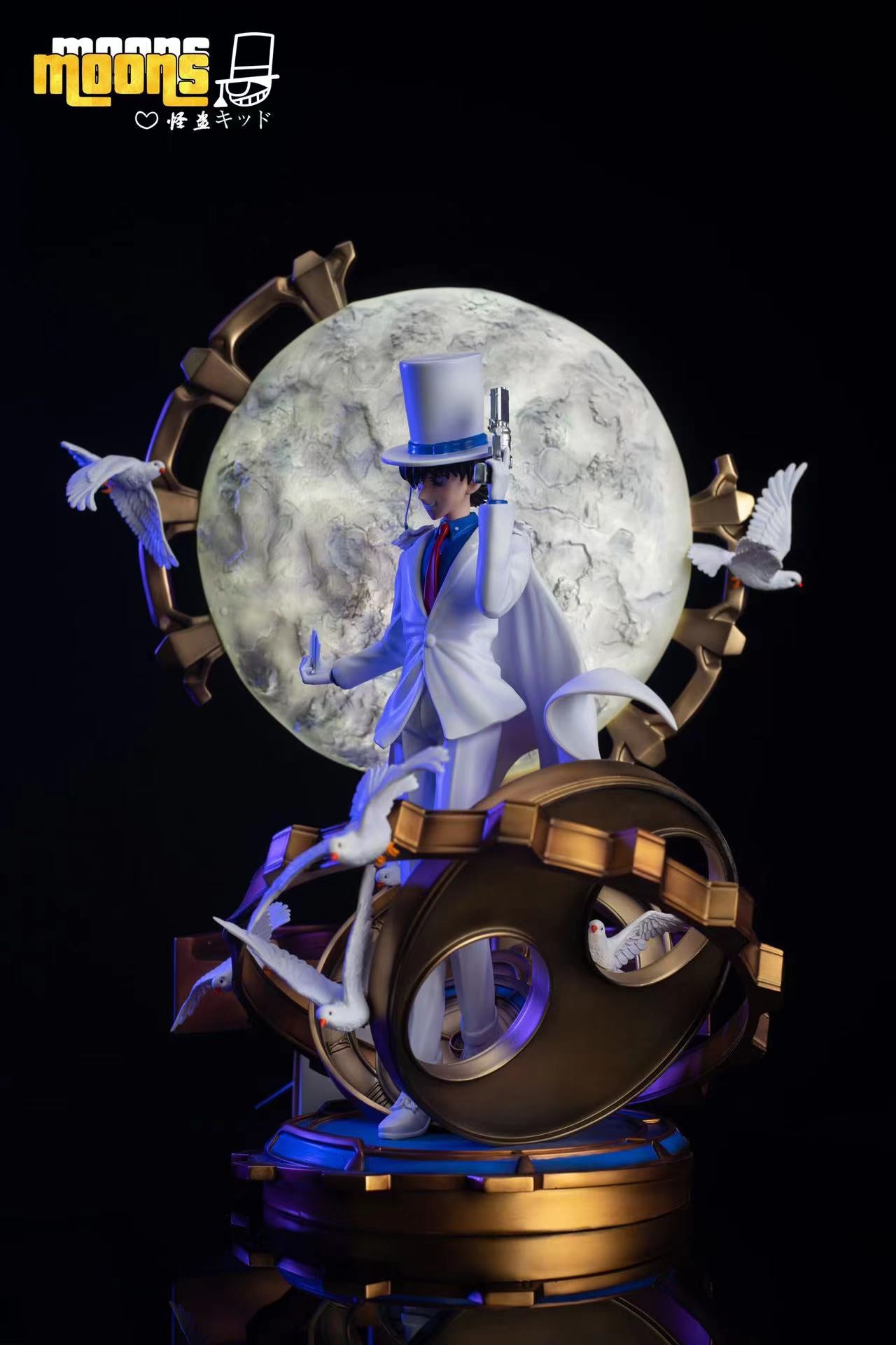 Pre-Order 1/6 Scale Phantom Thief Kid/ Kaitou Kid - Detective Conan Resin Statue - moons Studio