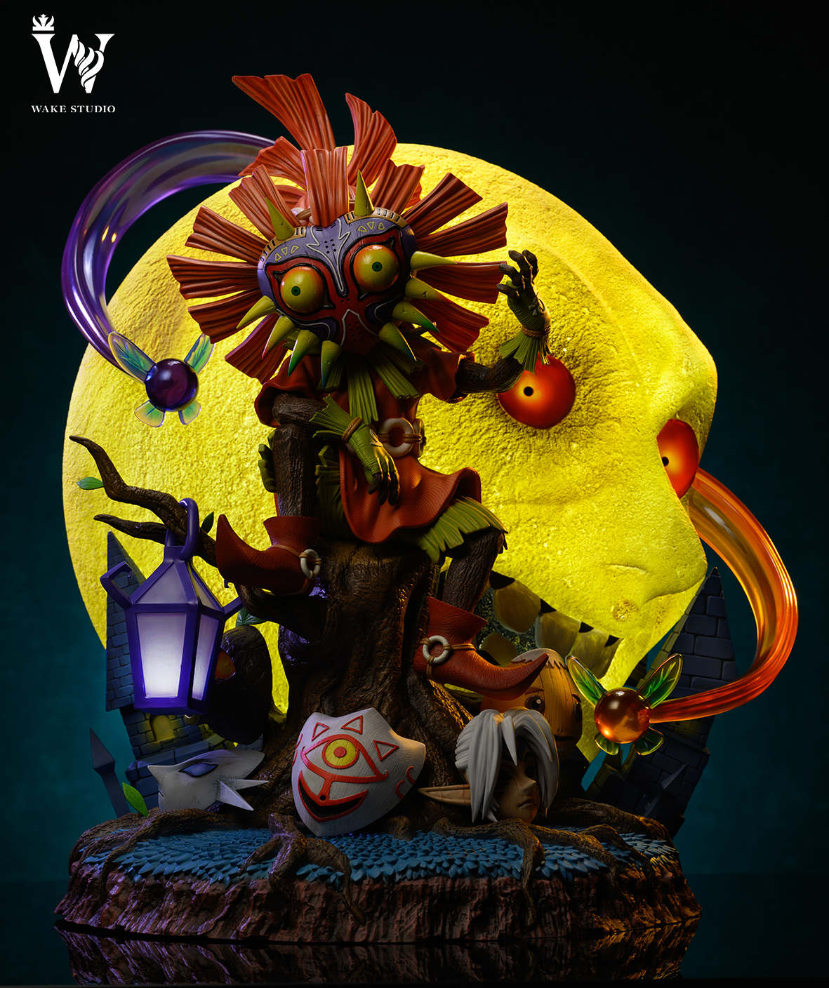 PRE-ORDER Wake Studio - The Legend of Zelda Majora's Mask—Skull Kid 1/4 Statue(GK)