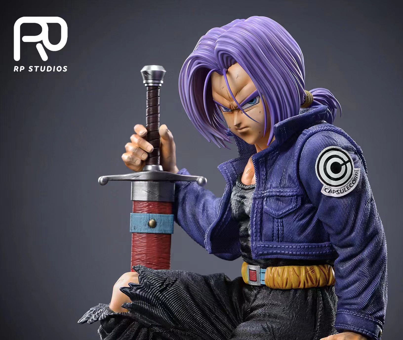 PRE-ORDER RP Studio - Dragon Ball Name Scene #2 Future Long Hair Trunks 1/4 & 1/6 Statue(GK)