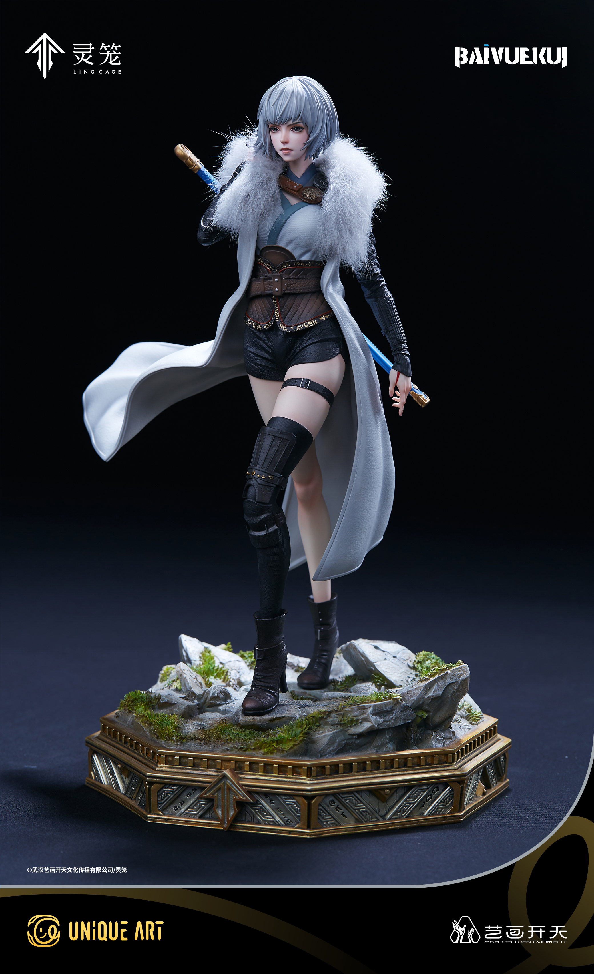 PRE-ORDER Unique Art Studio - INCARNATION Yuekui Bai & Marc 1/6 Statue(GK)