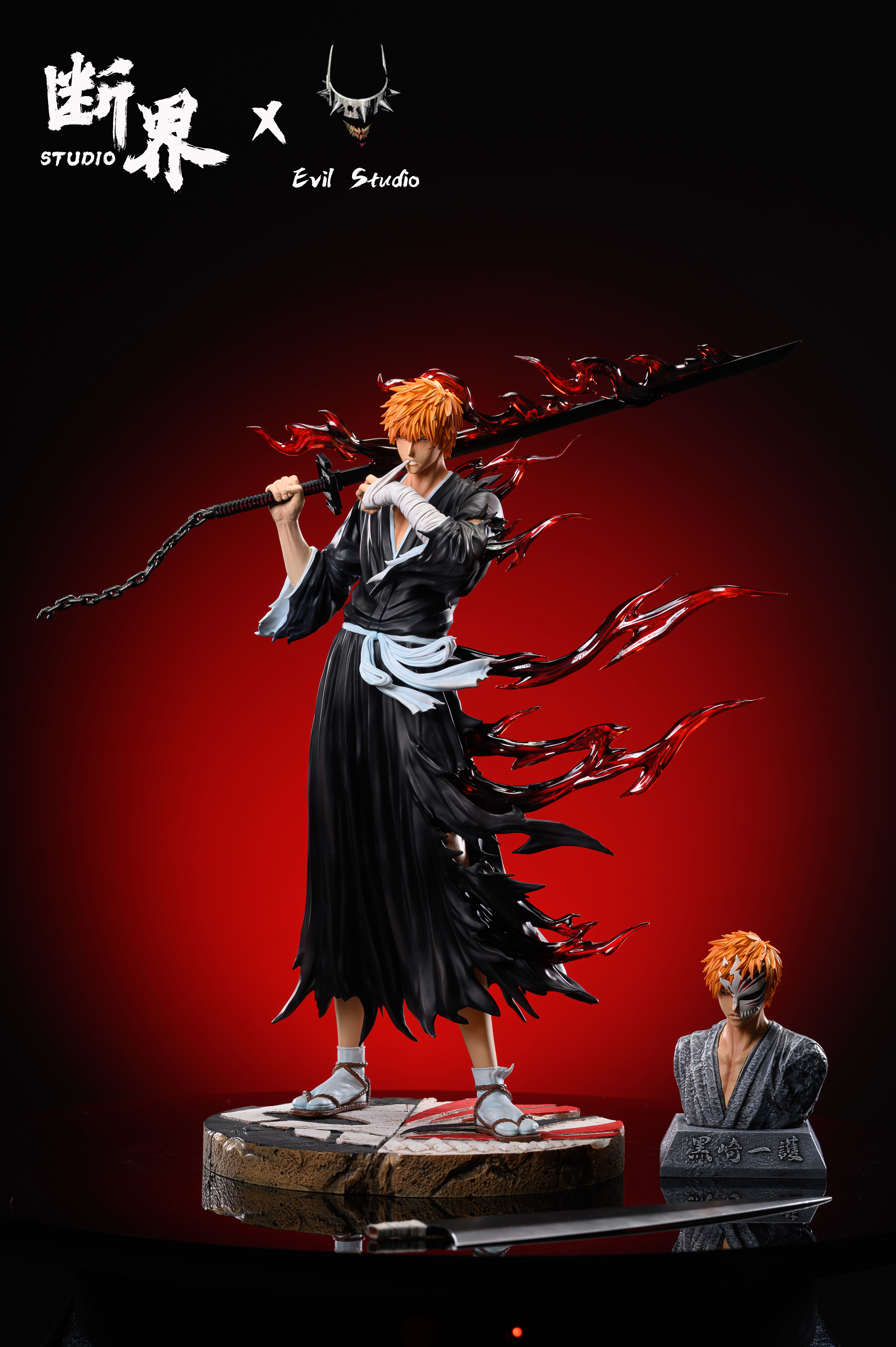 PRE-ORDER Duan Jie Studio & EVIL Studio - Death/Boundary BLEACH Kurosaki Ichigo Statue(GK)