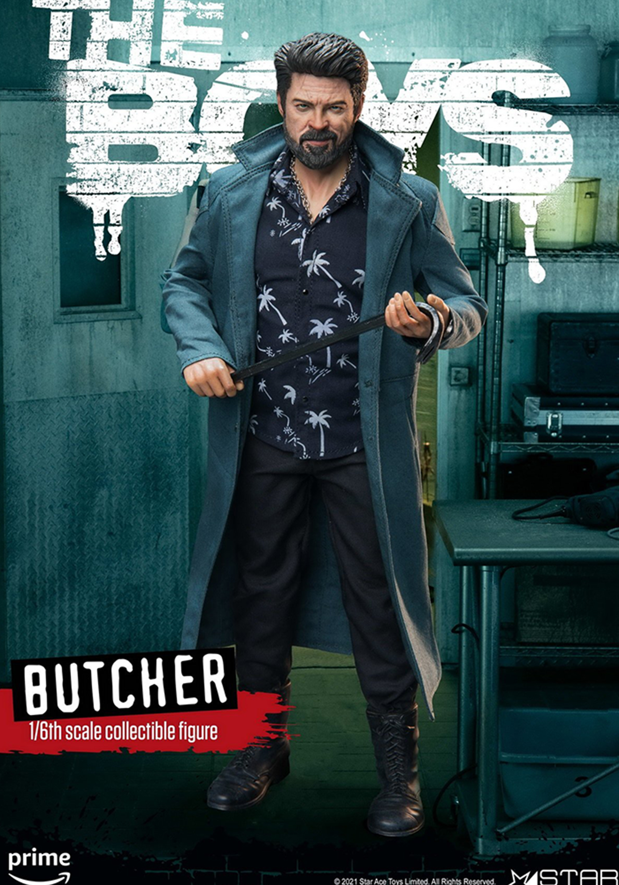 1/6 Scale The Boys – Billy Butcher Figure (Standard Version) by Star Ace Toys