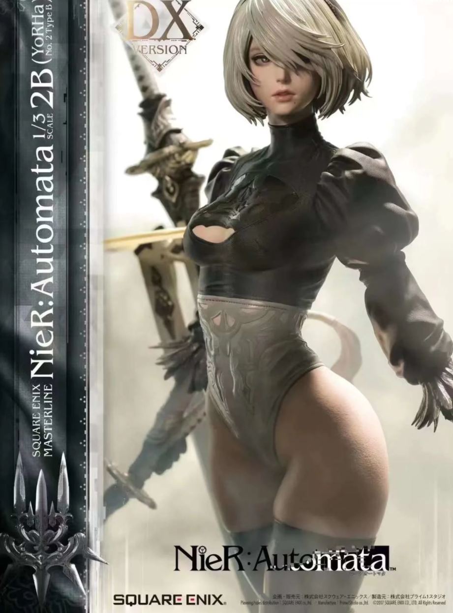 PRE-ORDER Prime 1 Studio - Nier: Automata 2B (Yorha No. 2 Type B) (Licensed) 1/3 Statue(GK)(Adult 18+