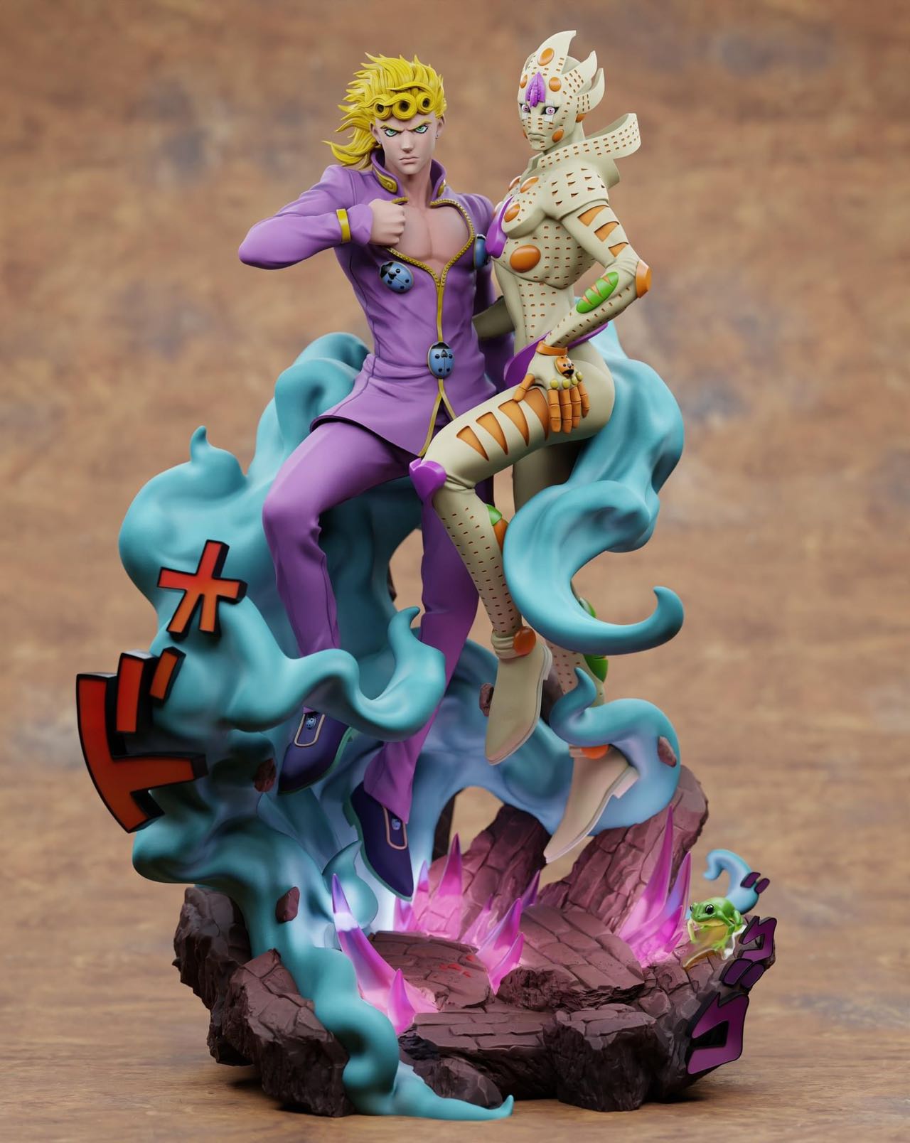 PRE-ORDER Player 1 Studio JoJo's Bizarre Adventure Giorno Giovanna 1/6 & 1/4 Statue(GK)