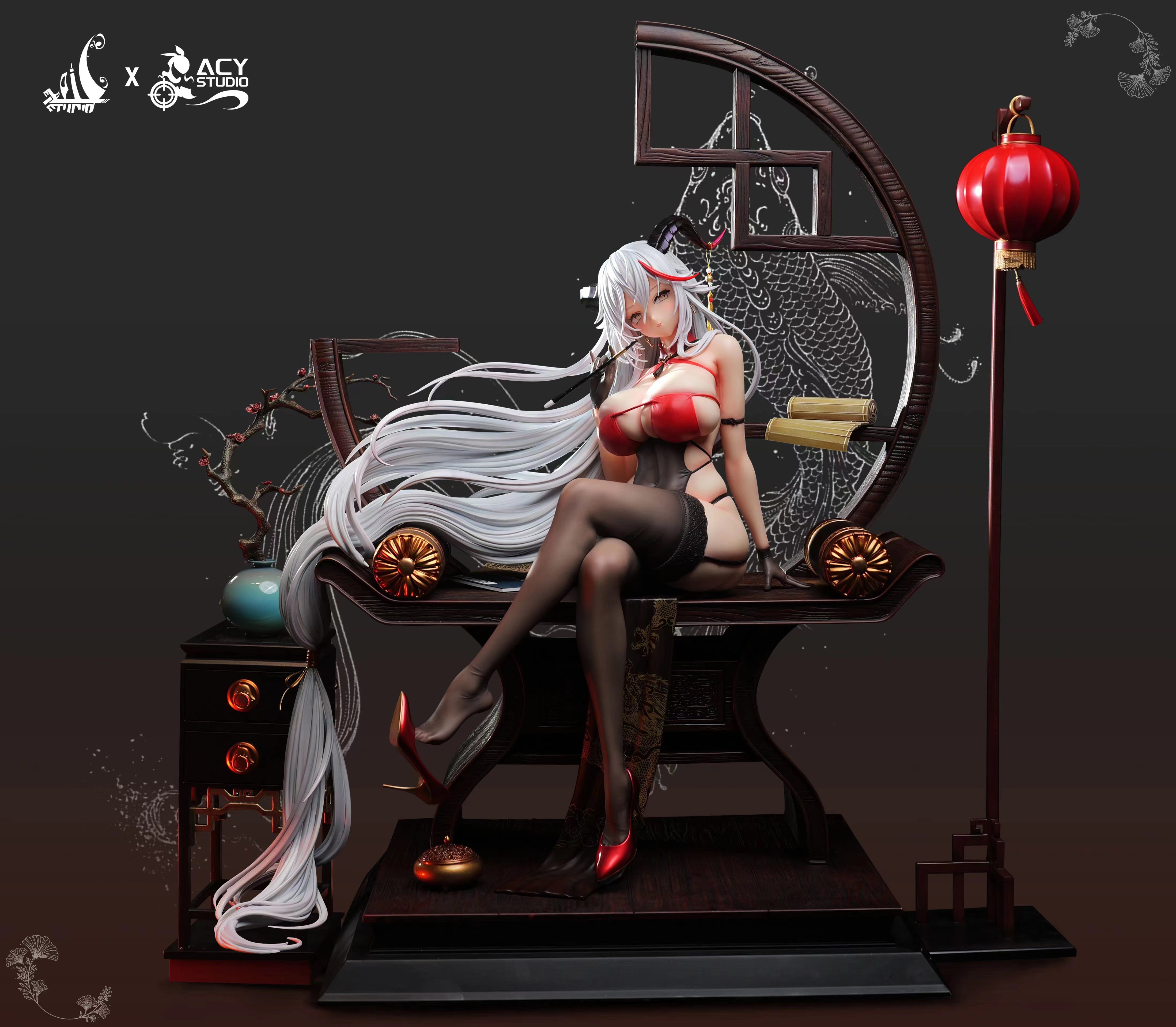 PRE-ORDER Azur Lane-Xpic & Acy Studio Aegir ( XP-02) 1/4 Scale Statue(GK) (Adult 18+)