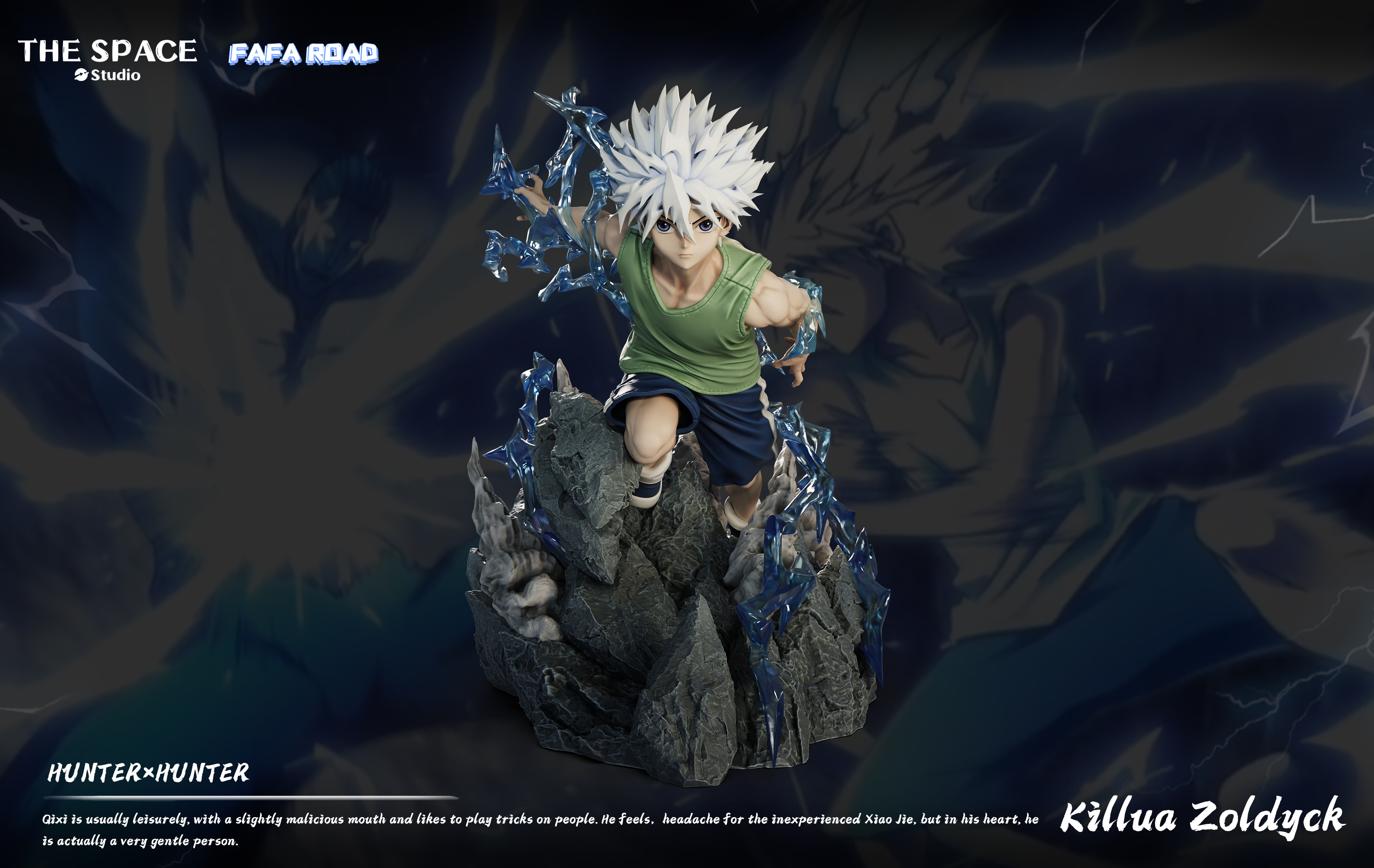 The Space Studio - HUNTER×HUNTER Sprint State Killua Zoldyck 1/6 Statue(GK)