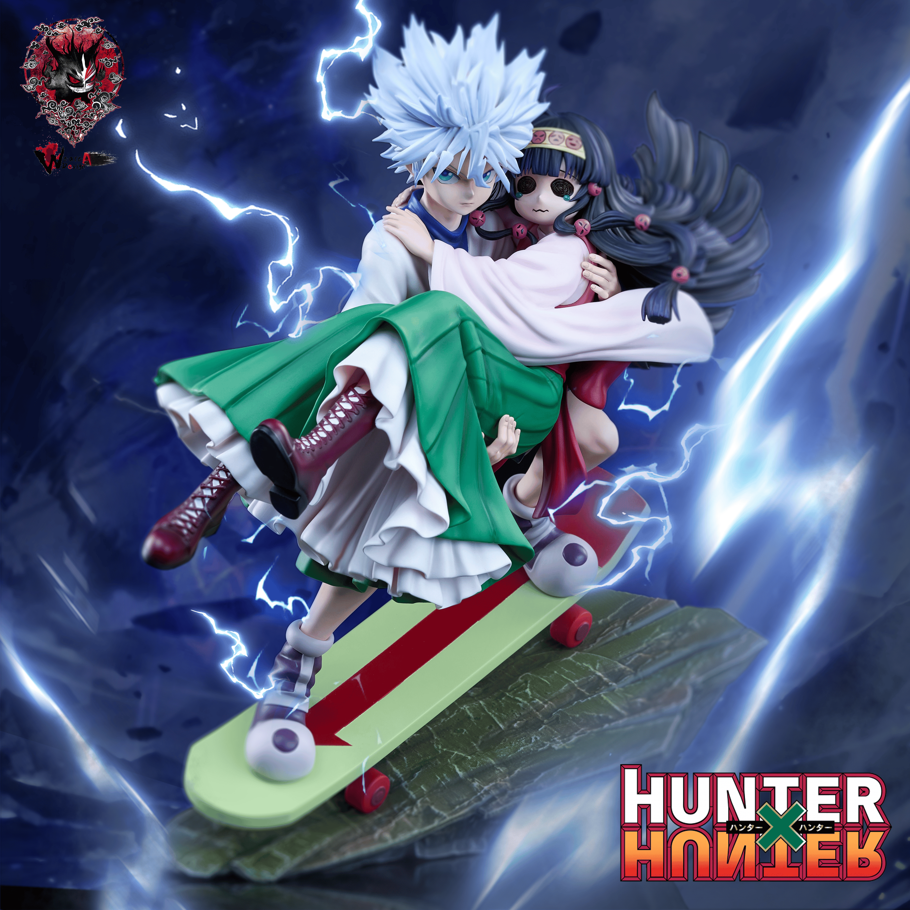 PRE-ORDER Weare A Design STUDIO - HUNTER×HUNTER Killua & Alluka 1/6 Statue(GK)