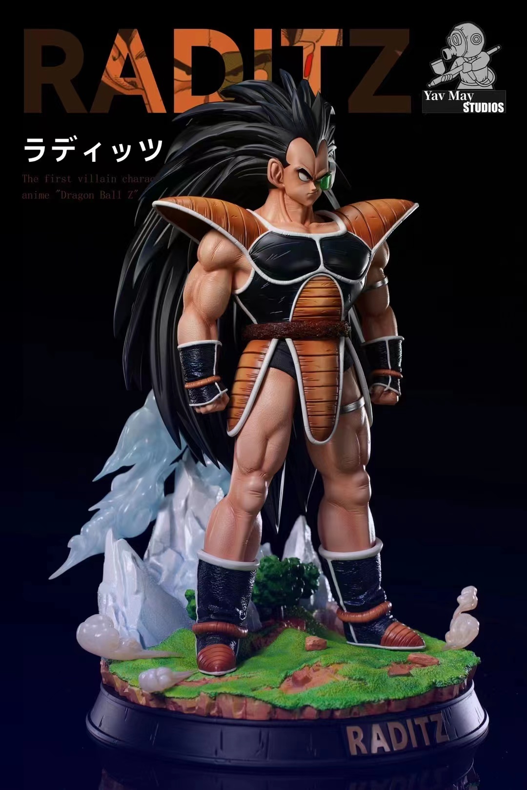 PRE-ORDER Yav May Studio - Dragon Ball - Raditz 1/6 & 1/4 Statue(GK)