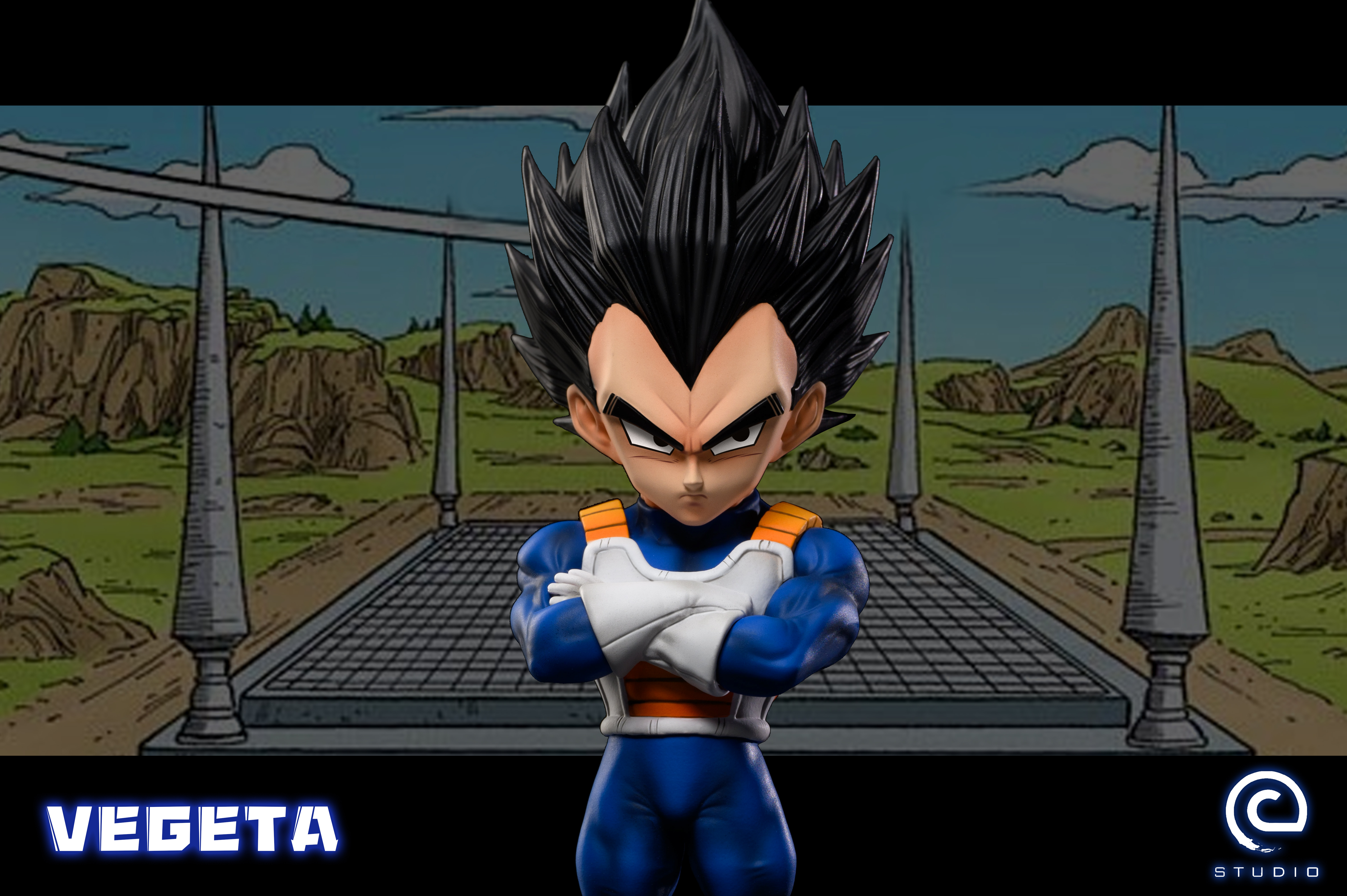 PRE-ORDER C Studio - Dragon Ball Cell Games · Z Fighter Collection - Gogeta Statue(GK)