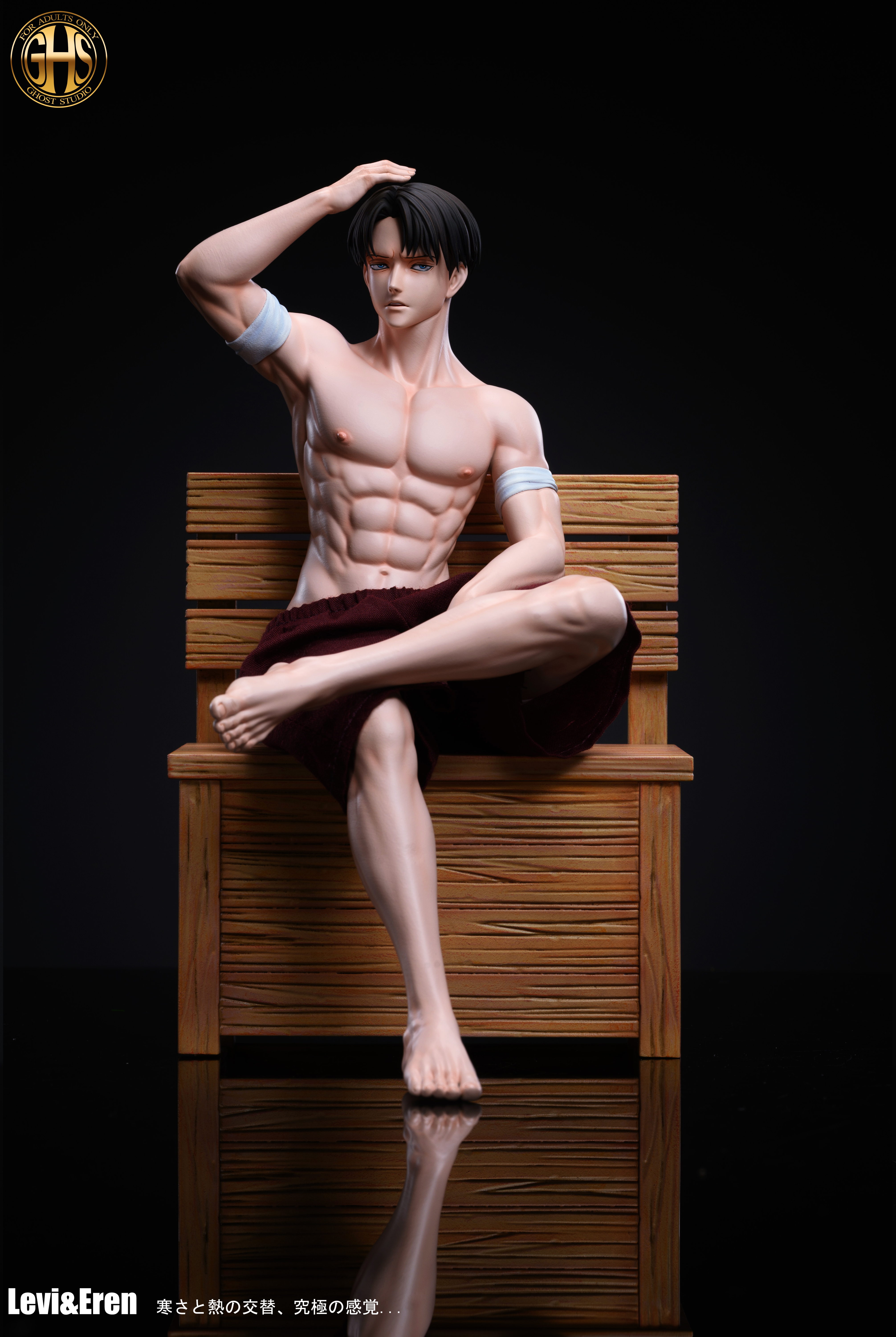 PRE-ORDER Ghost studio - Attack on Titan Eren & Levil 1/6 Statue(GK) (Adult 18+)