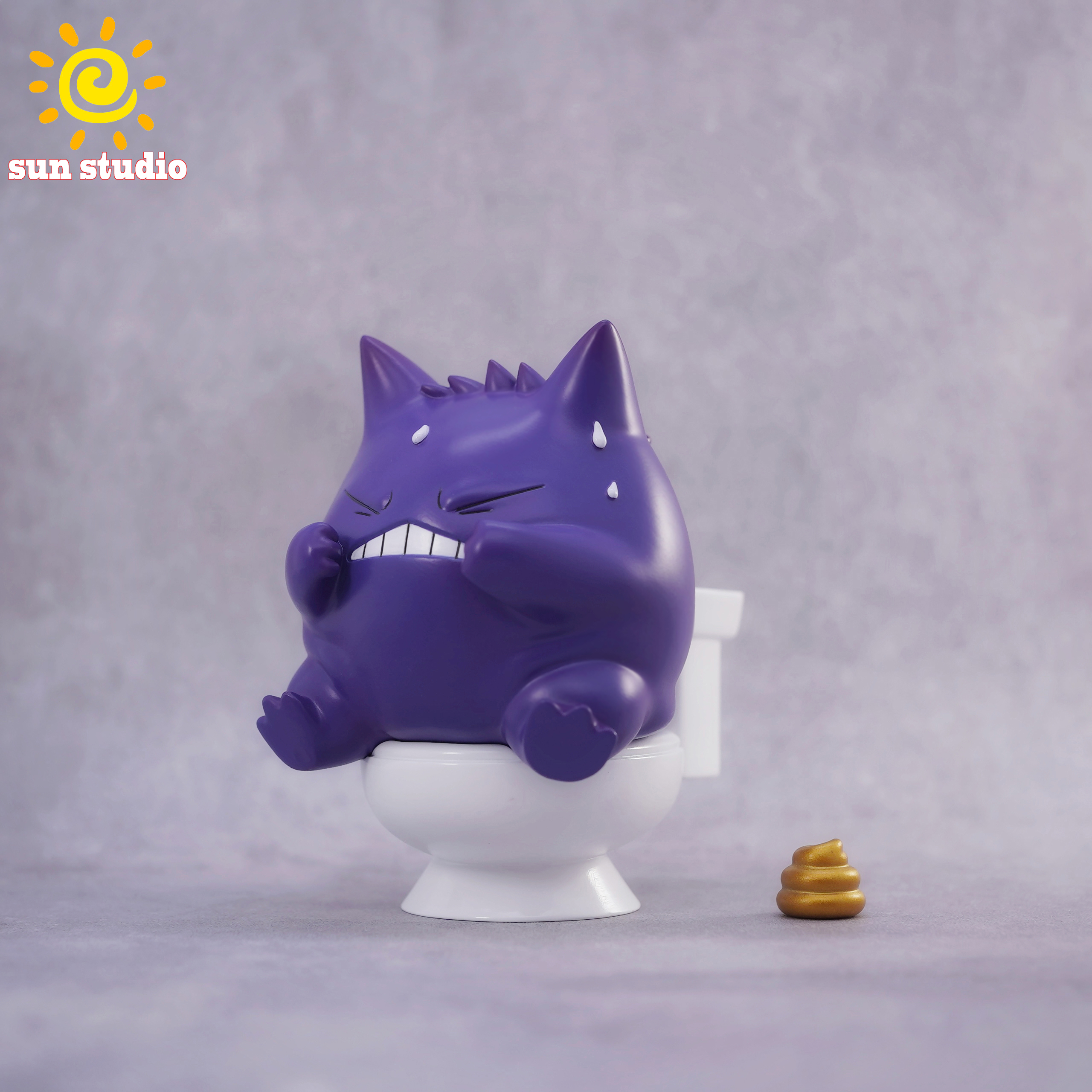 PRE-ORDER Sun Studio - Pokemon - Constipated Gengar Resin Statue(GK)