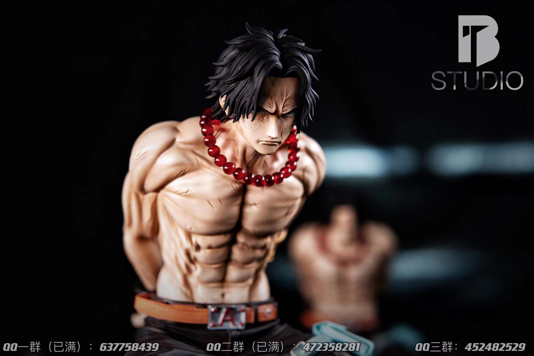 PRE-ORDER BT Studio - One Piece BMarineford Arc Portgas·D·Ace Statue(GK)