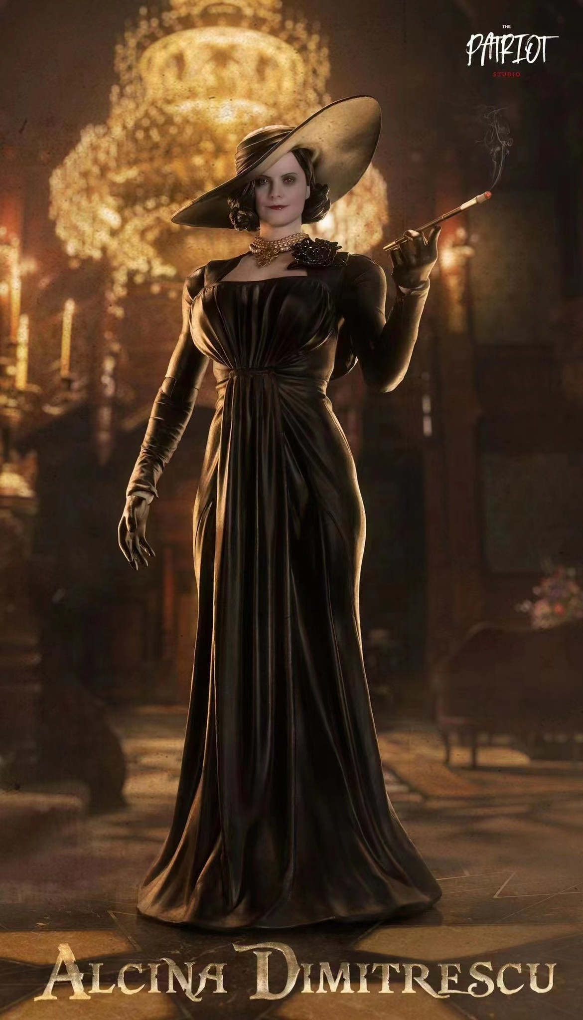 【IN STOCK】The Patriot studio Alcina Dimitrescu Lady Vampire Countess 1/12 Scale Action Figure Statue Collection Action Figure