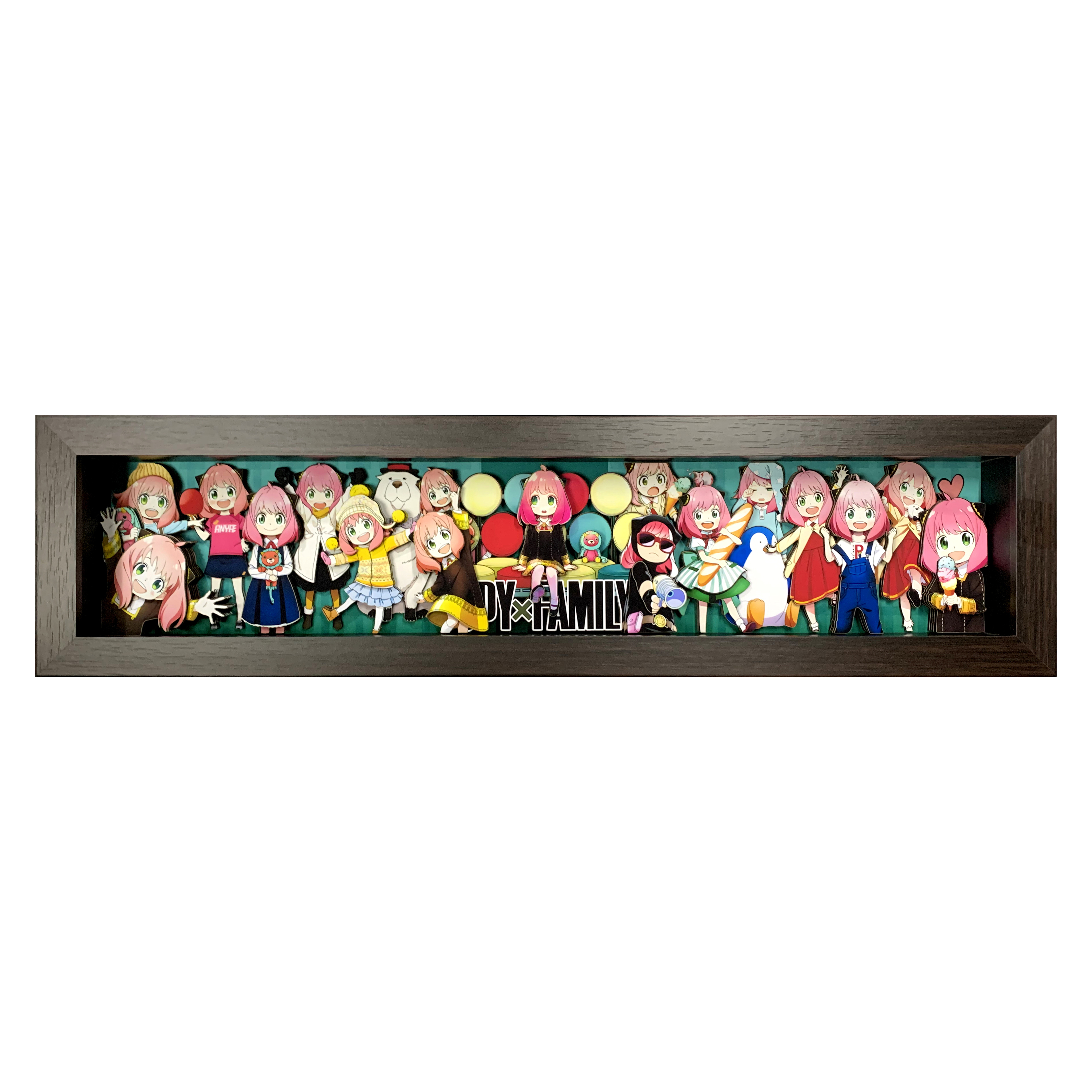 Momo Studio - SPY X FAMILY Decorative Painting – 3D Decorative Paint of Anya Forger Scene