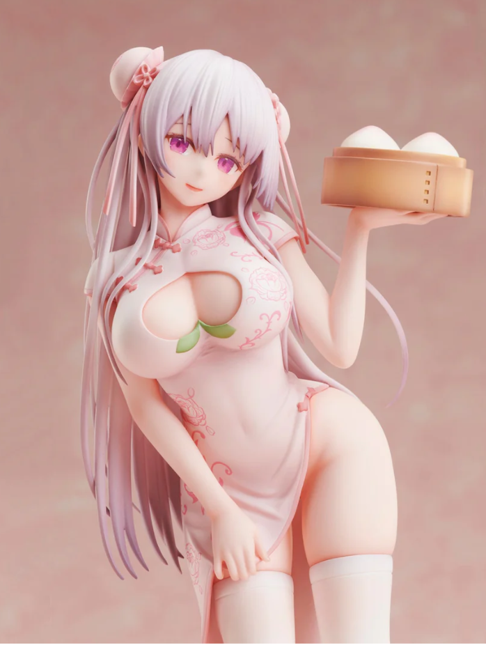 PRE-ORDER Union Creative Studio - Original Peach Bun Girl (4589642714521) Statue(GK) (Adult 18+)