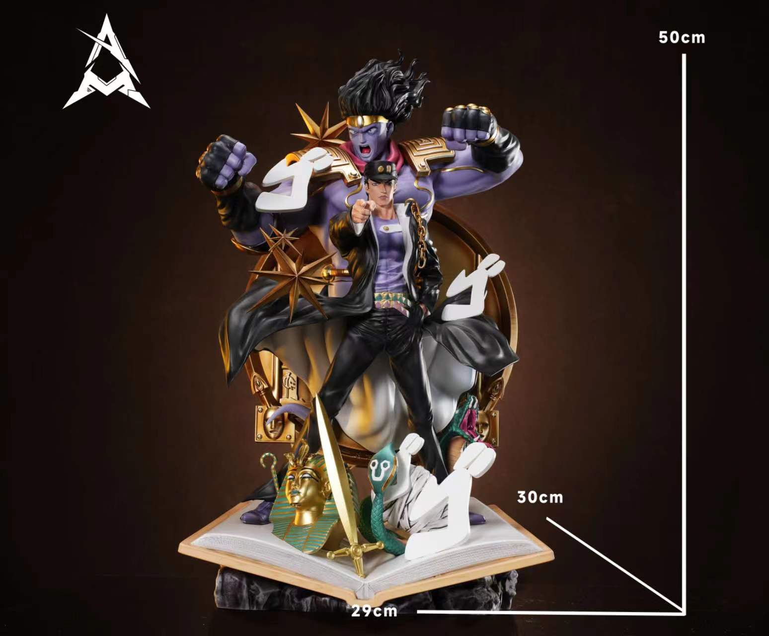 PRE-ORDER AM Studio - JoJo's Bizarre Adventure Jotaro Kujo & Star Platinum Statue(GK)
