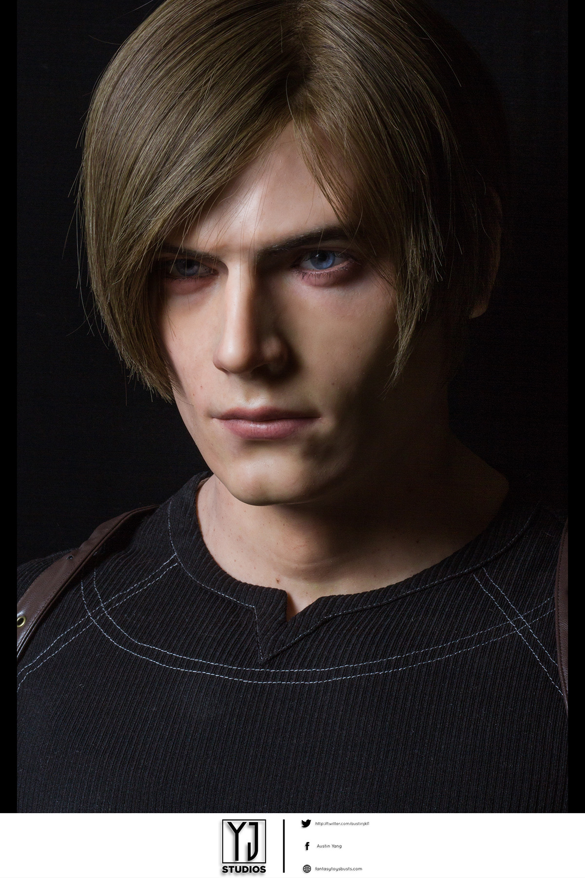 PRE-ORDER YJ Studio - Resident Evil 4 Leon Scott Kennedy 1/1 Bust