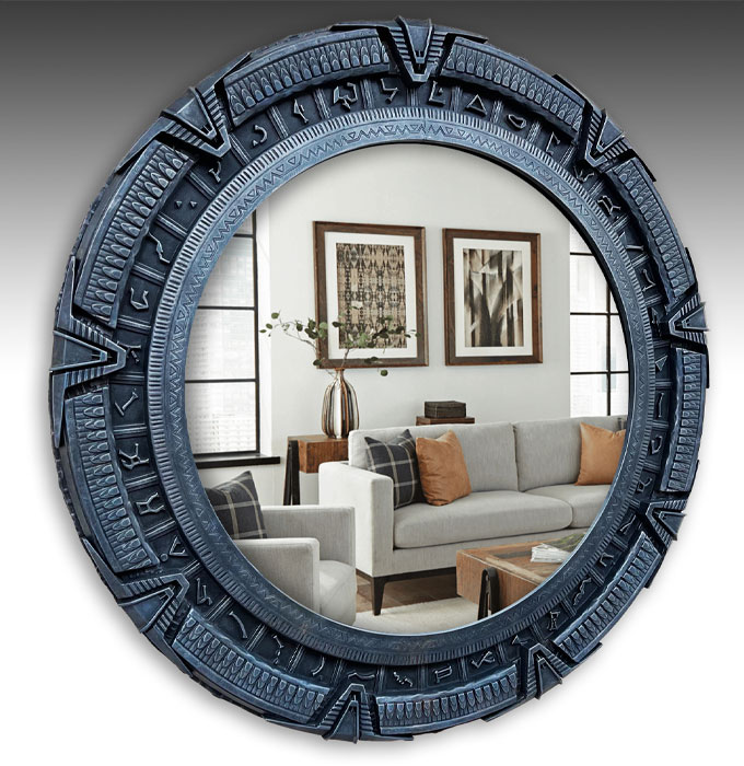 PRE-ORDER HCG Studio - Stargate SG-1 Wall Mirror (9446) SCENCE Statue(GK)