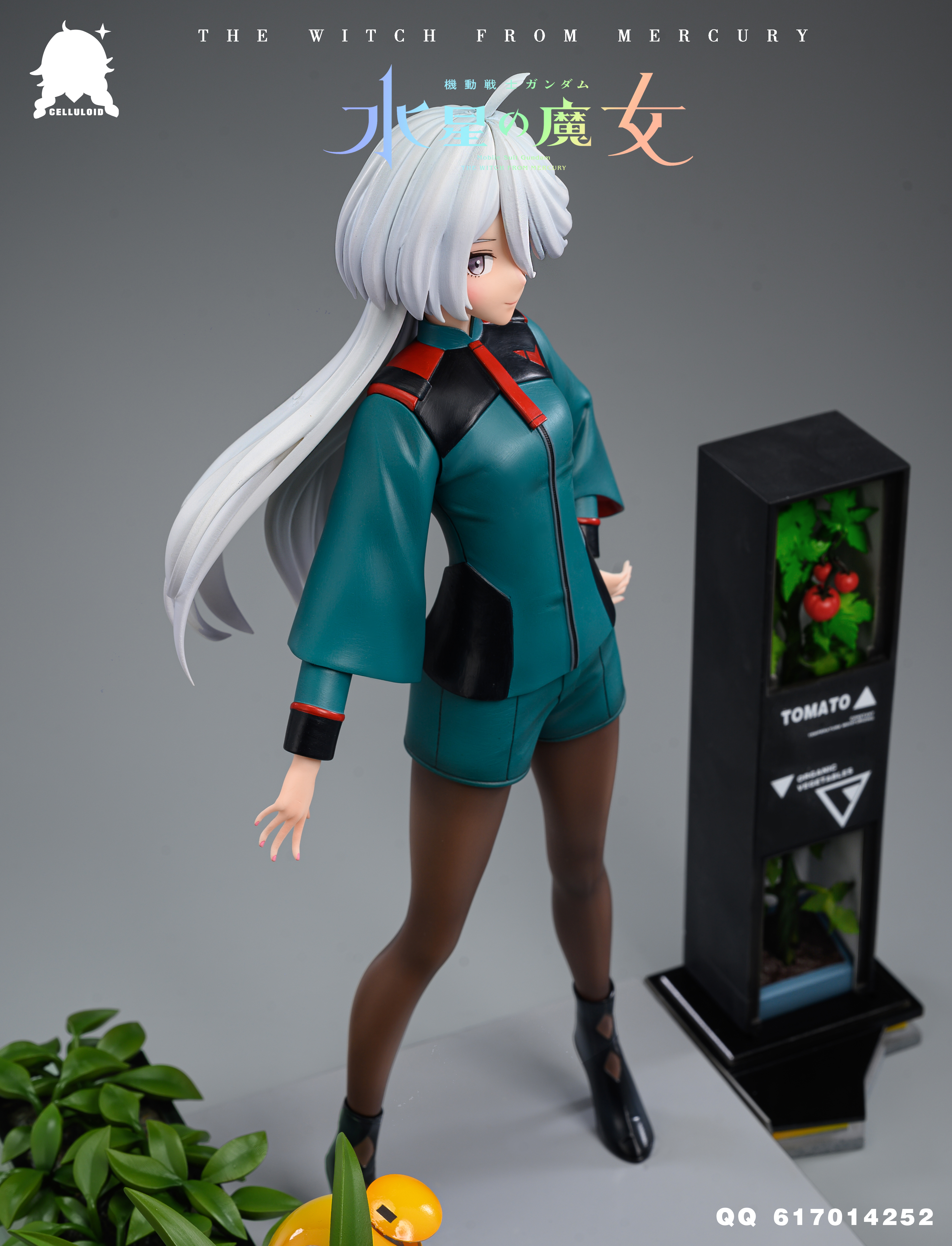 PRE-ORDER Celluloid Studio - Mobile Suit Gundam THE WITCH FROM MERCURY Miorine Rembran 1/6 Statue(GK) (Adult 18+)