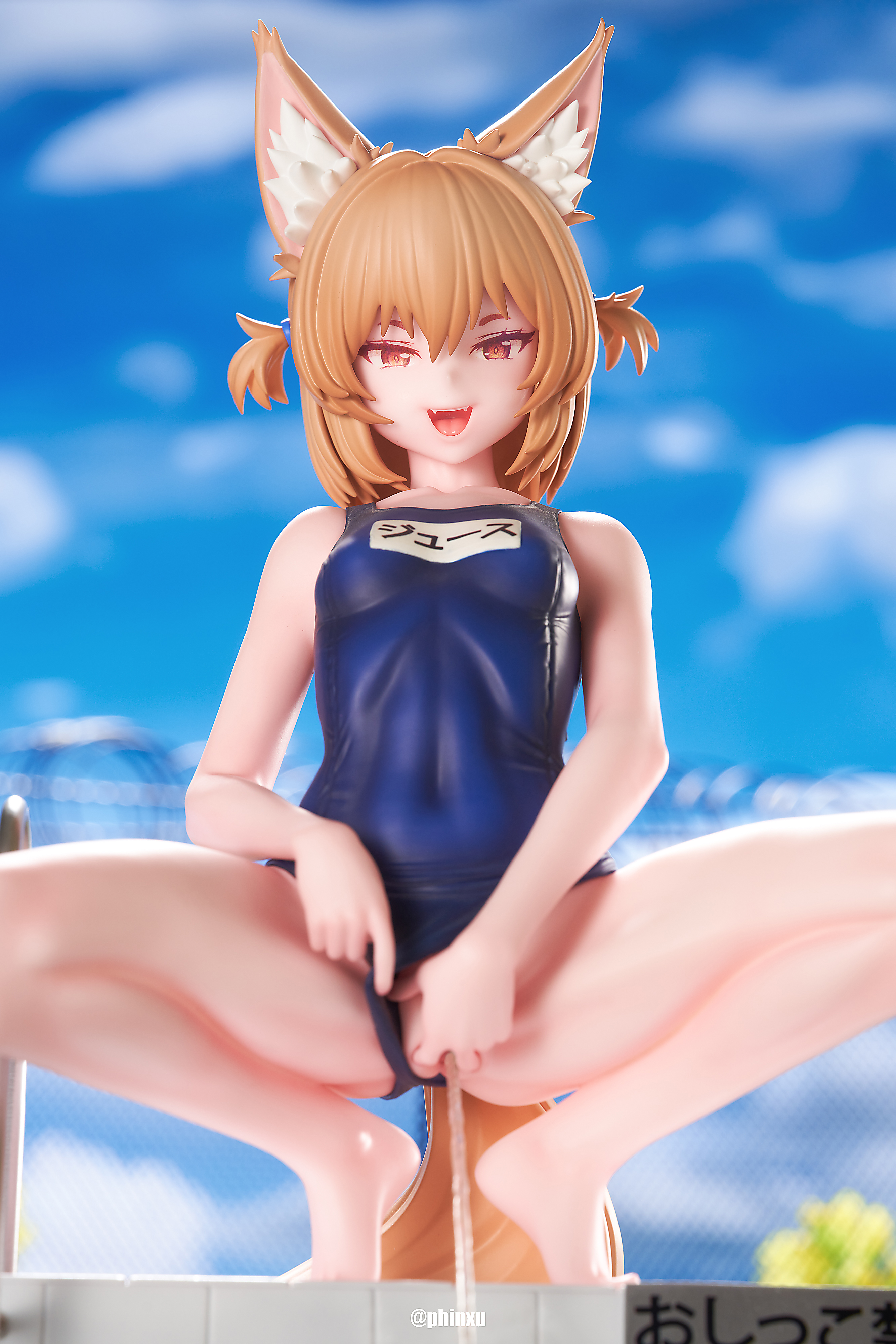PRE-ORDER T.X.S-studio In Swimming Pool Urine Play 1/5 Statue(GK) (Adult 18+)