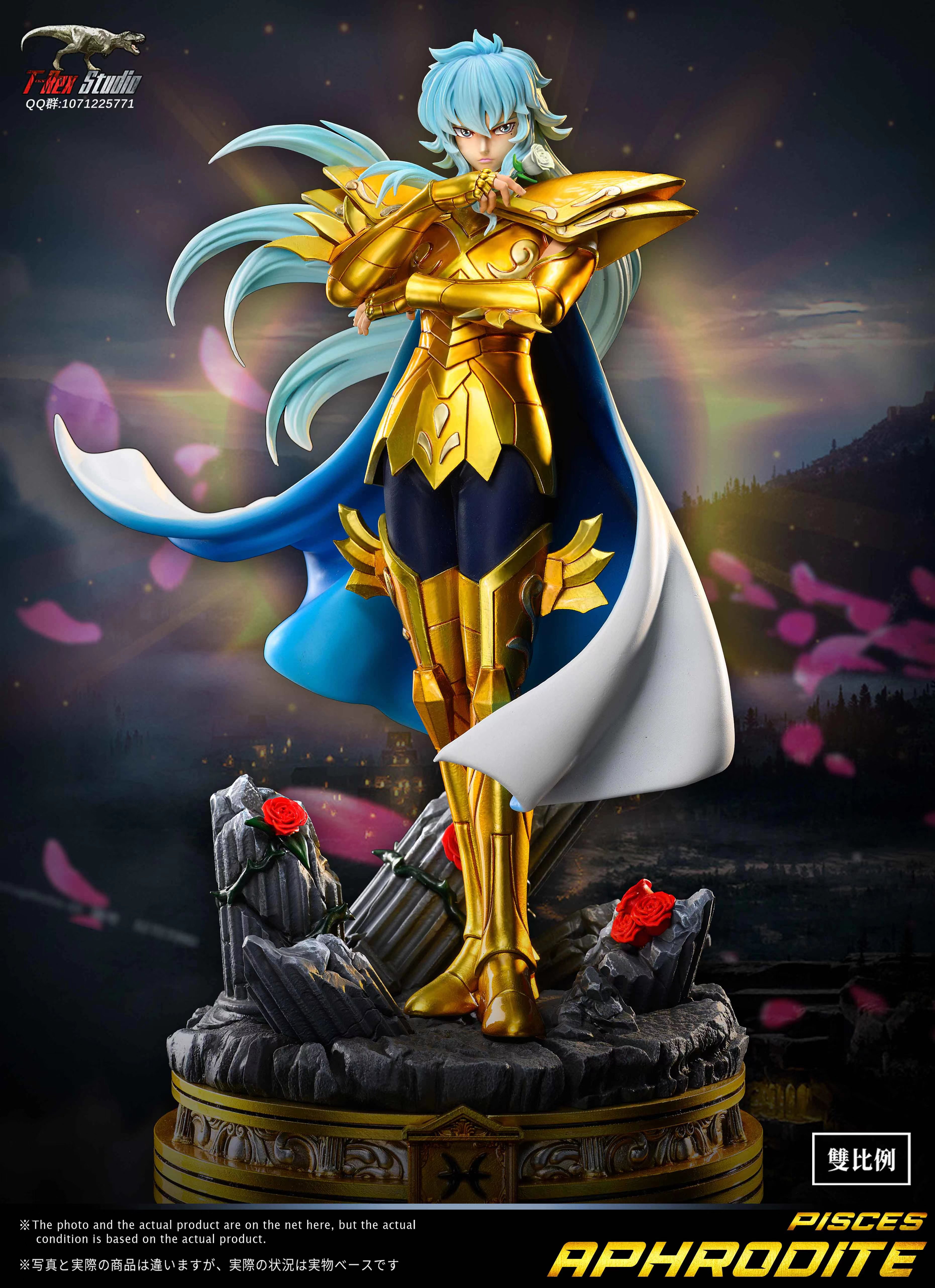 PRE-ORDER T-Rex Studio - Saint Seiya The Twelve Gold Saints#4 Pisces 1/6 & 1/8 Statue(GK)
