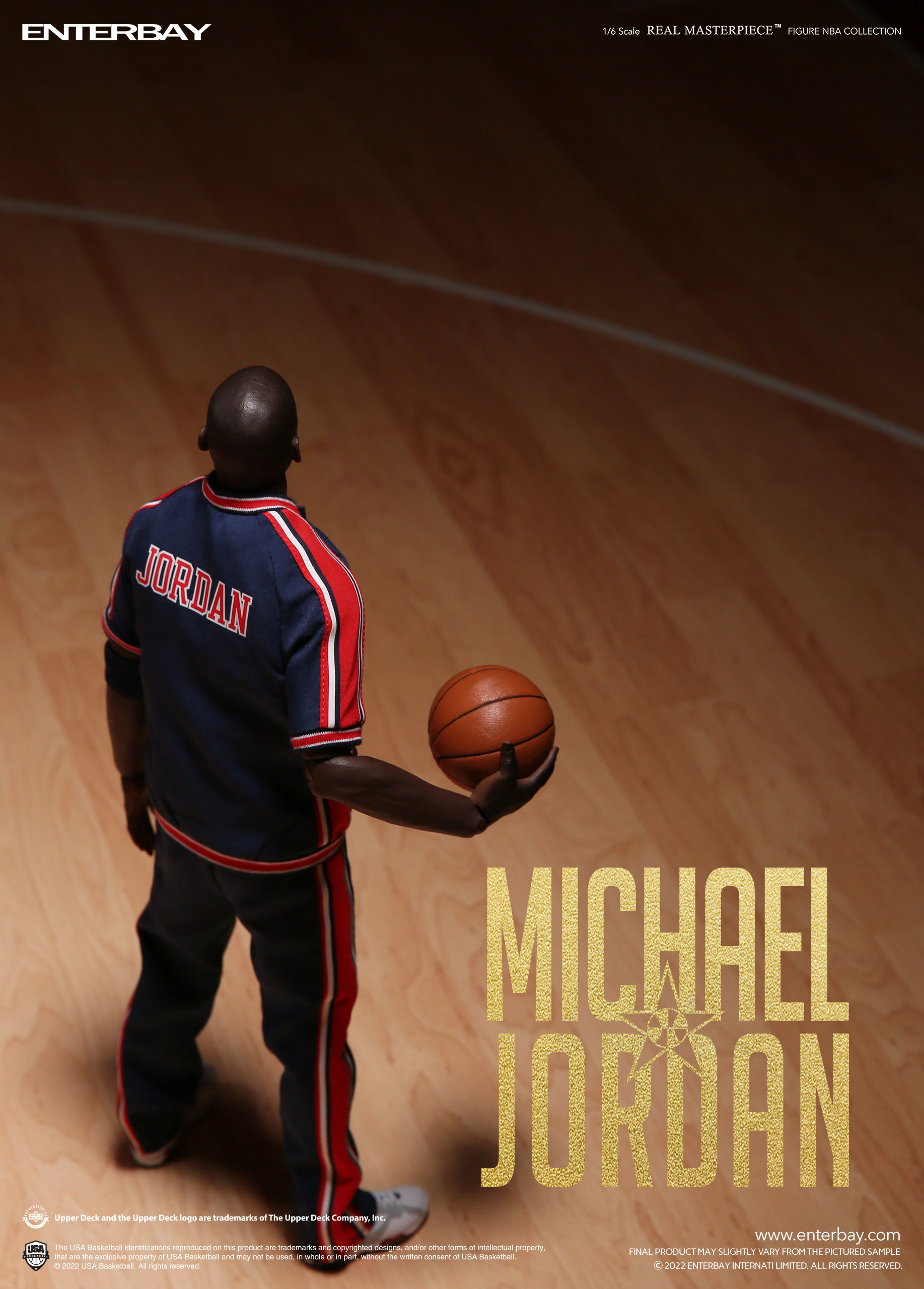 PRE-ORDER ENTERBAY Studio NBA Real Masterpiece Michael Jordan (RM-1089) 1/6 Action Figure