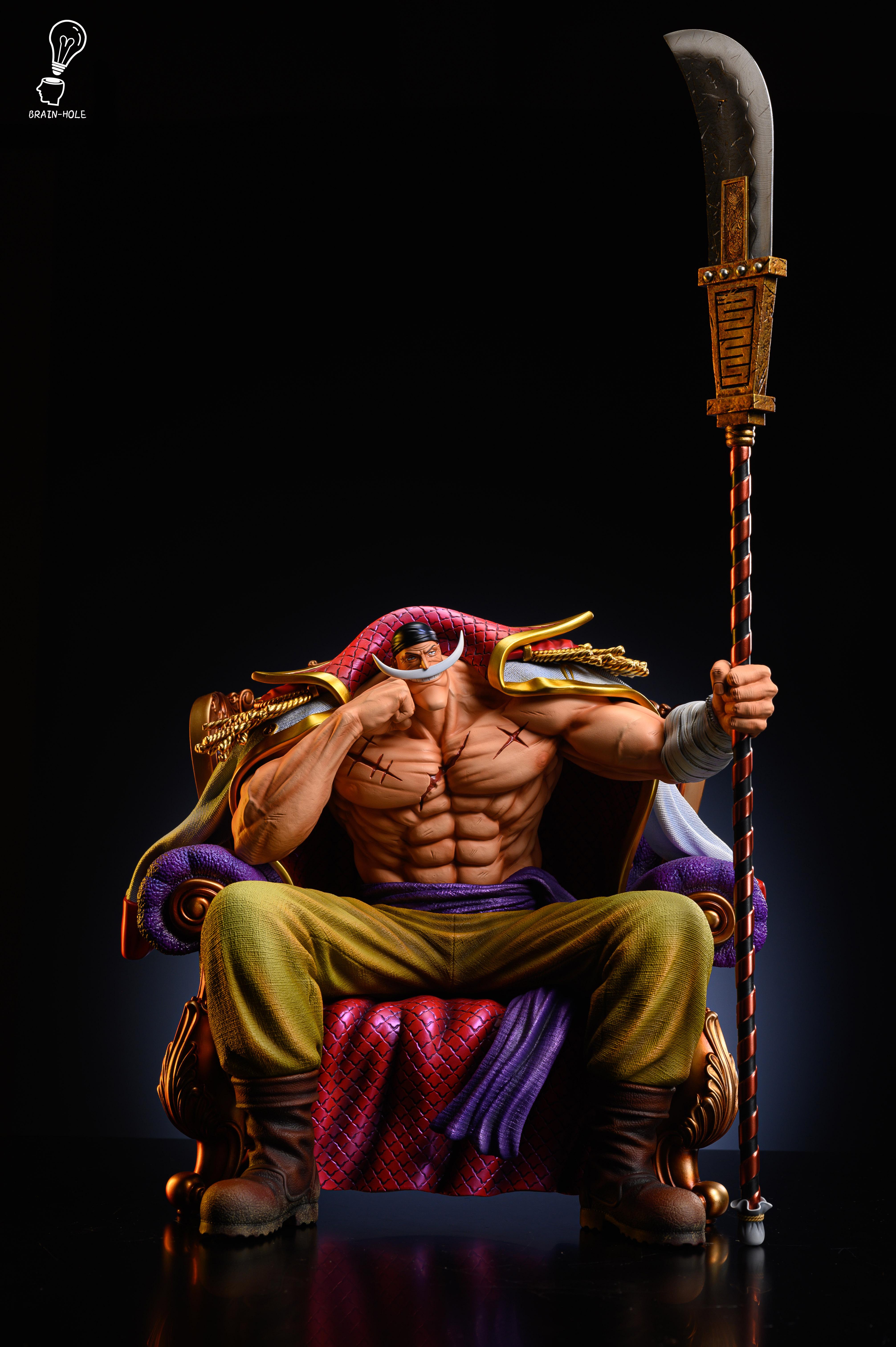 PRE-ORDER Brain Hole Studios One Piece Sitting Edward Newgate (GK)
